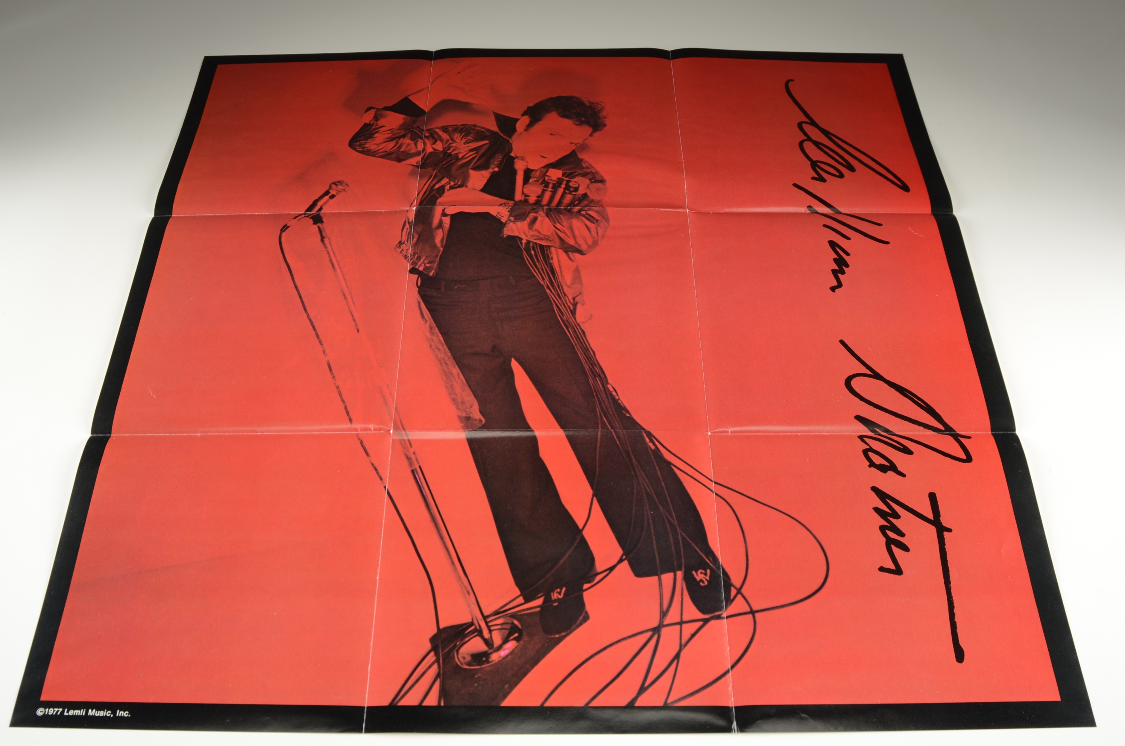Vintage Autographed William Shatner "Live" Double LP
