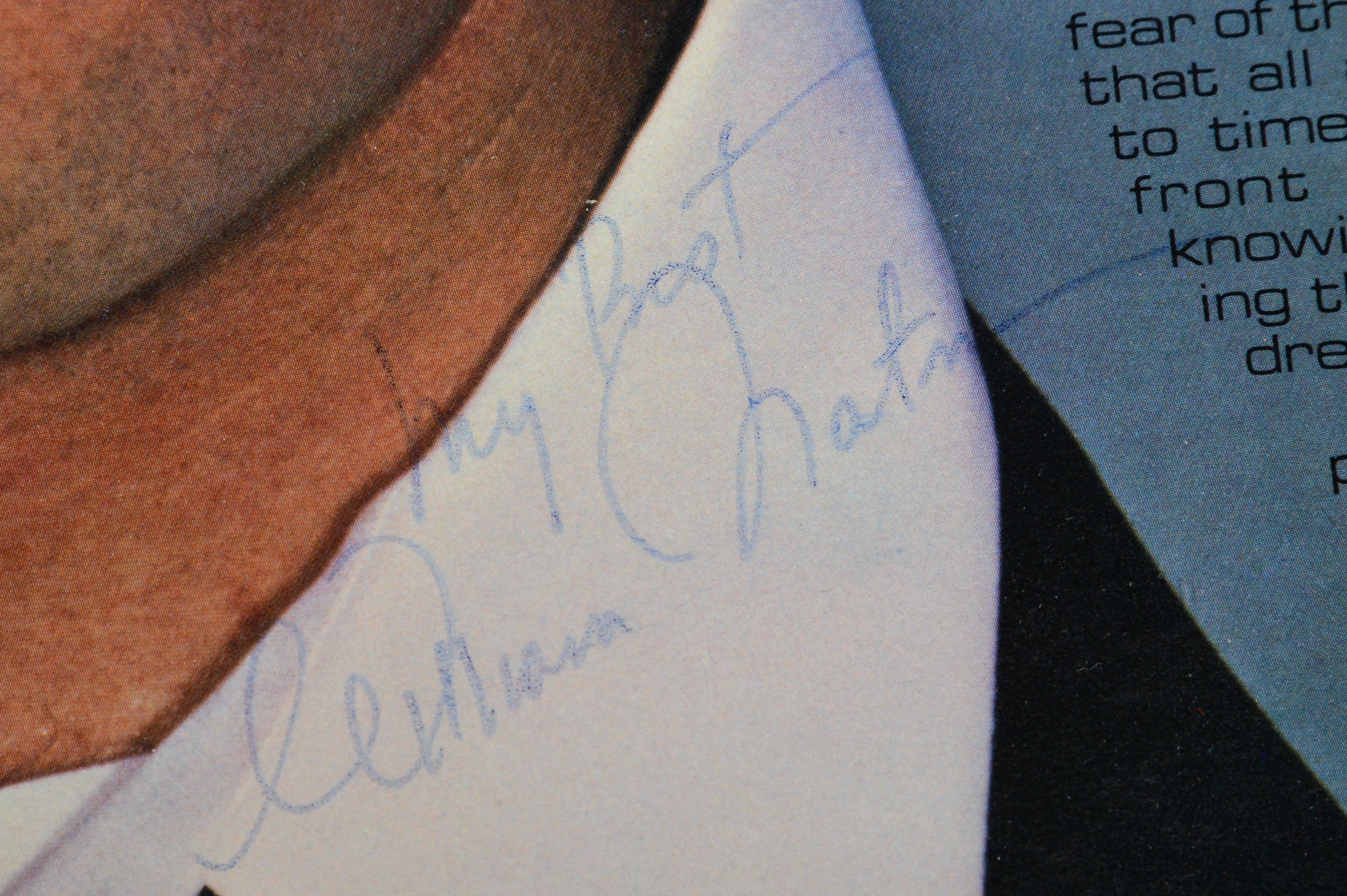 Vintage Autographed William Shatner "Live" Double LP