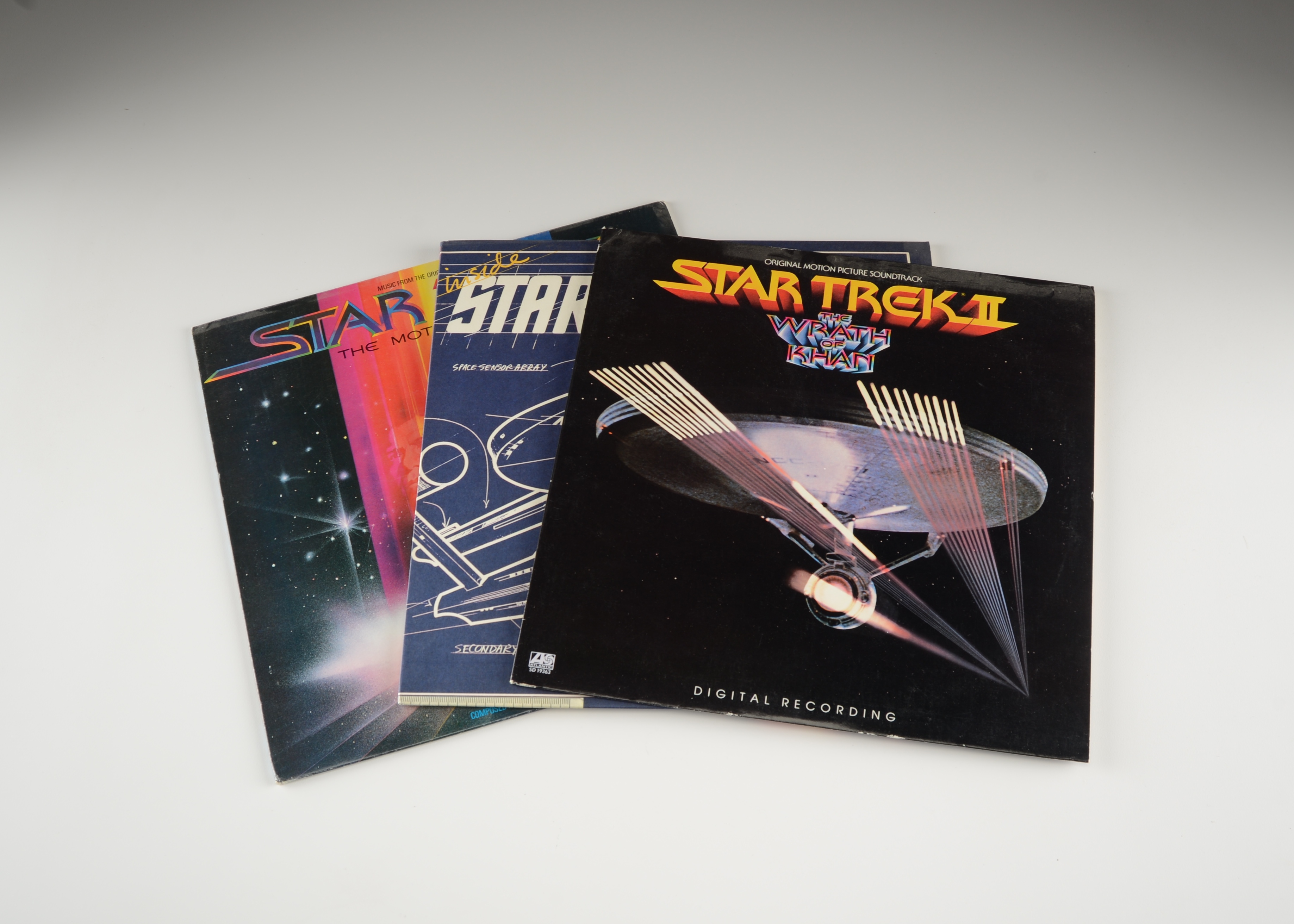 Trio of Vintage "Star Trek" Records