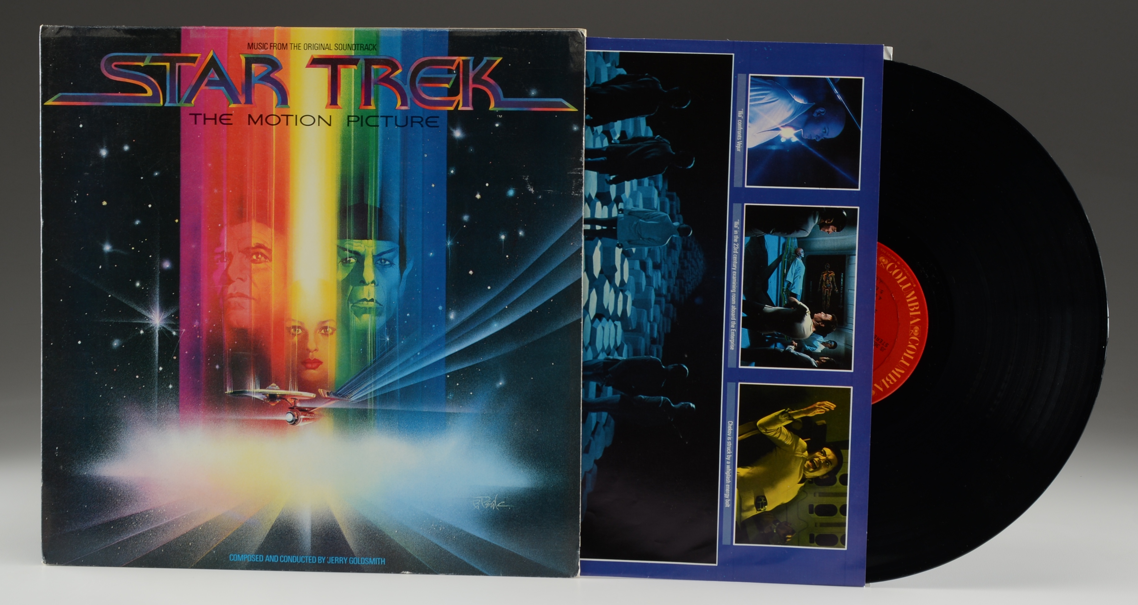 Trio of Vintage "Star Trek" Records