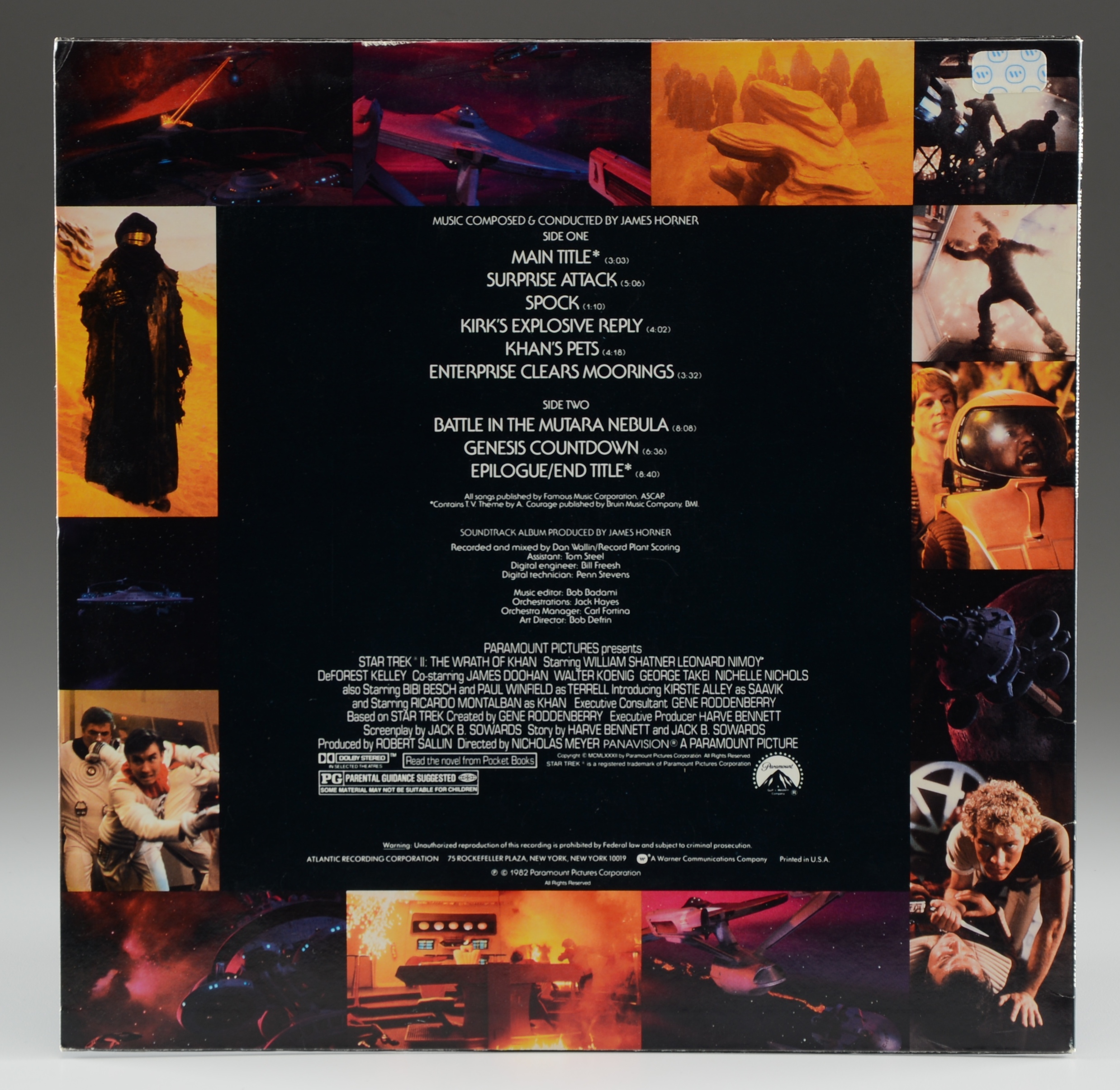 Trio of Vintage "Star Trek" Records