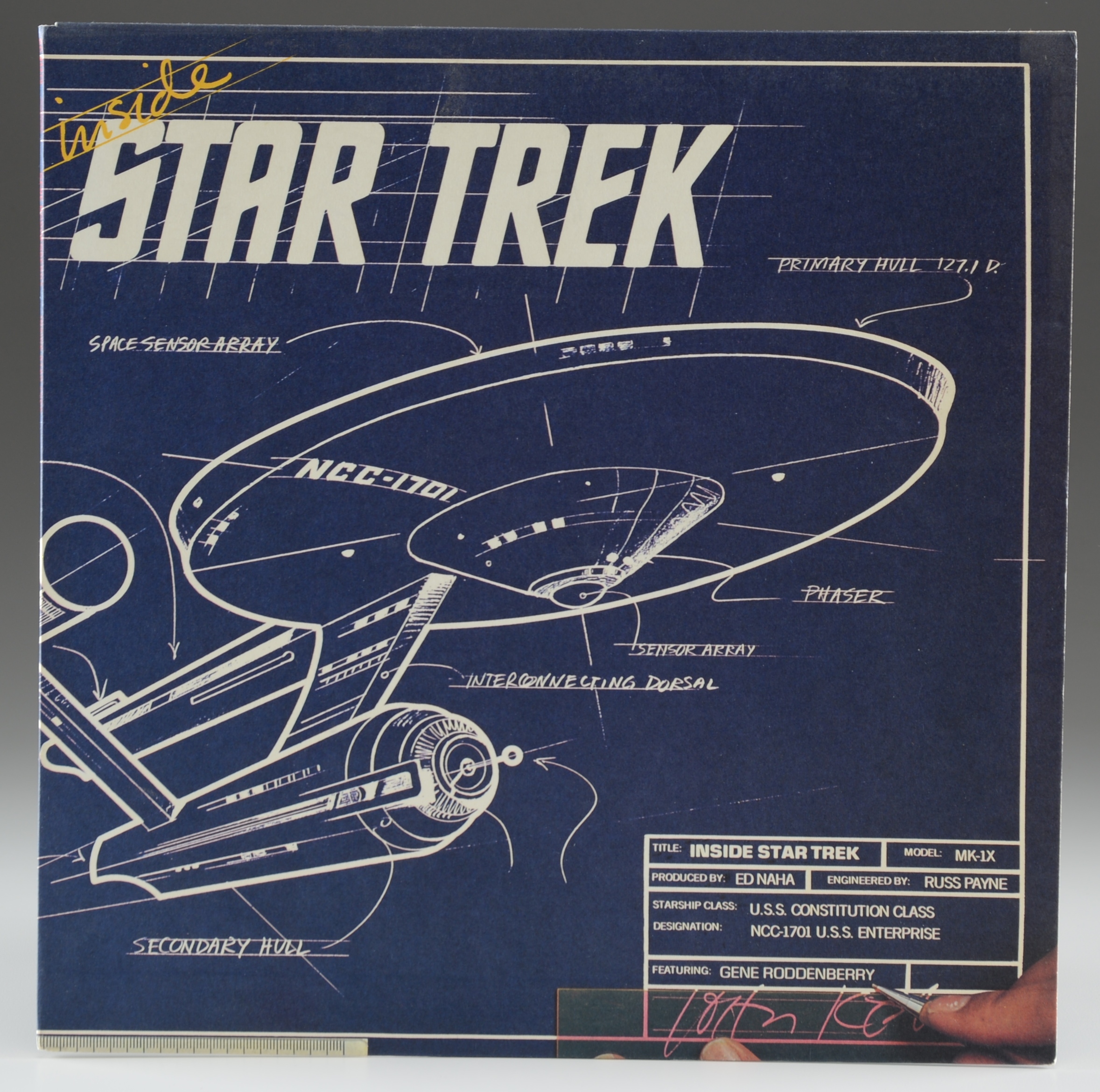 Trio of Vintage "Star Trek" Records