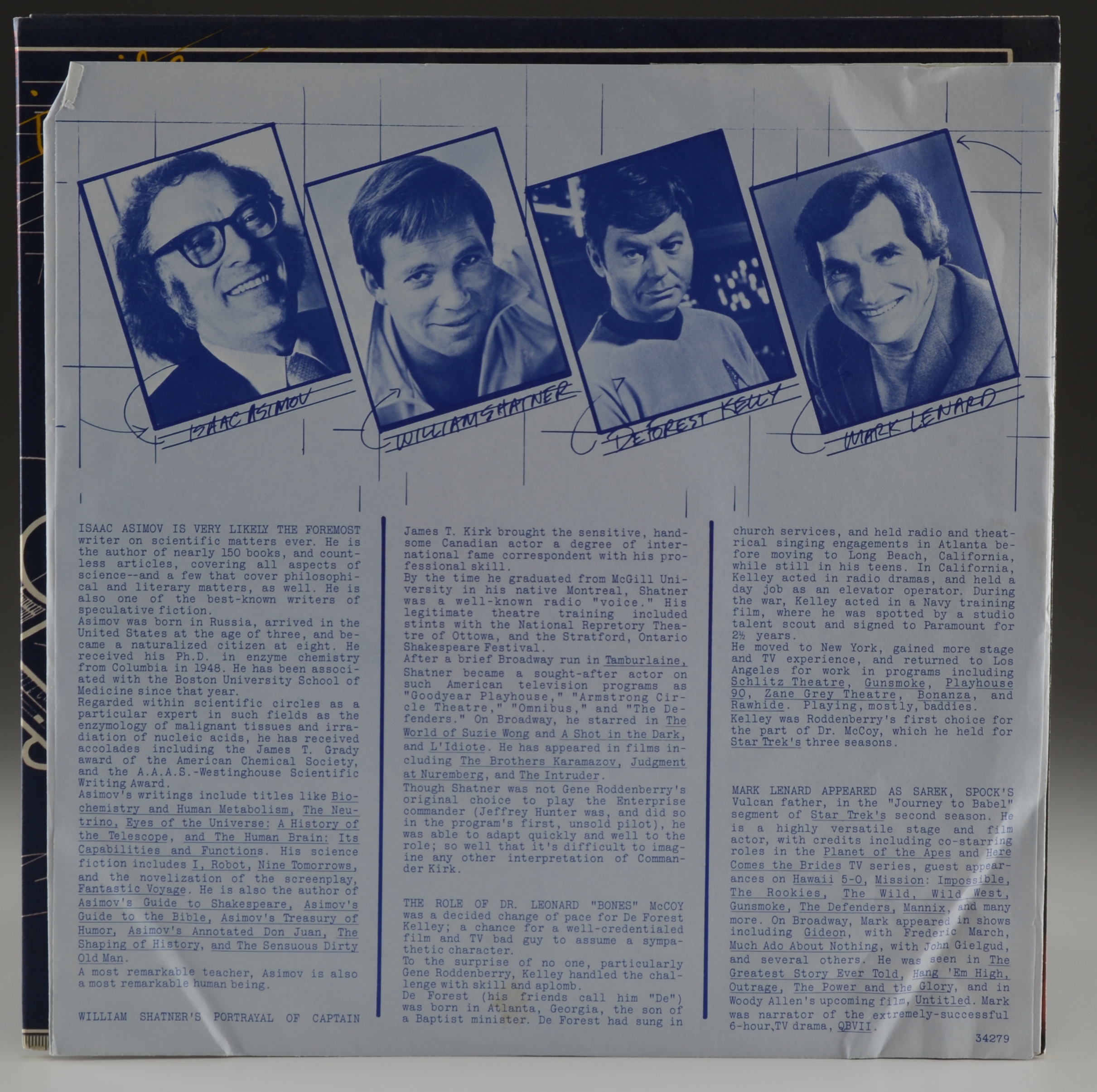 Trio of Vintage "Star Trek" Records