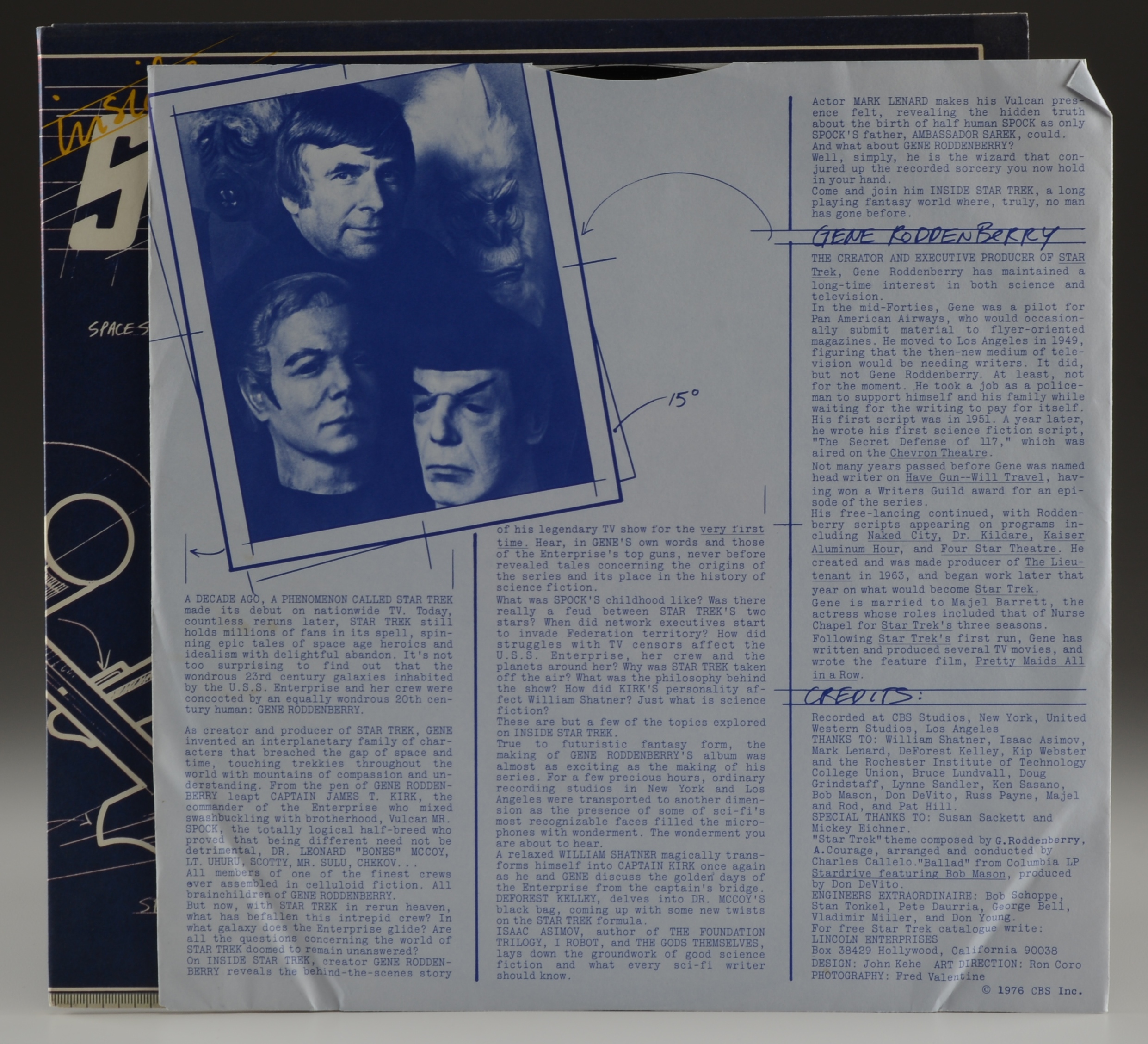 Trio of Vintage "Star Trek" Records