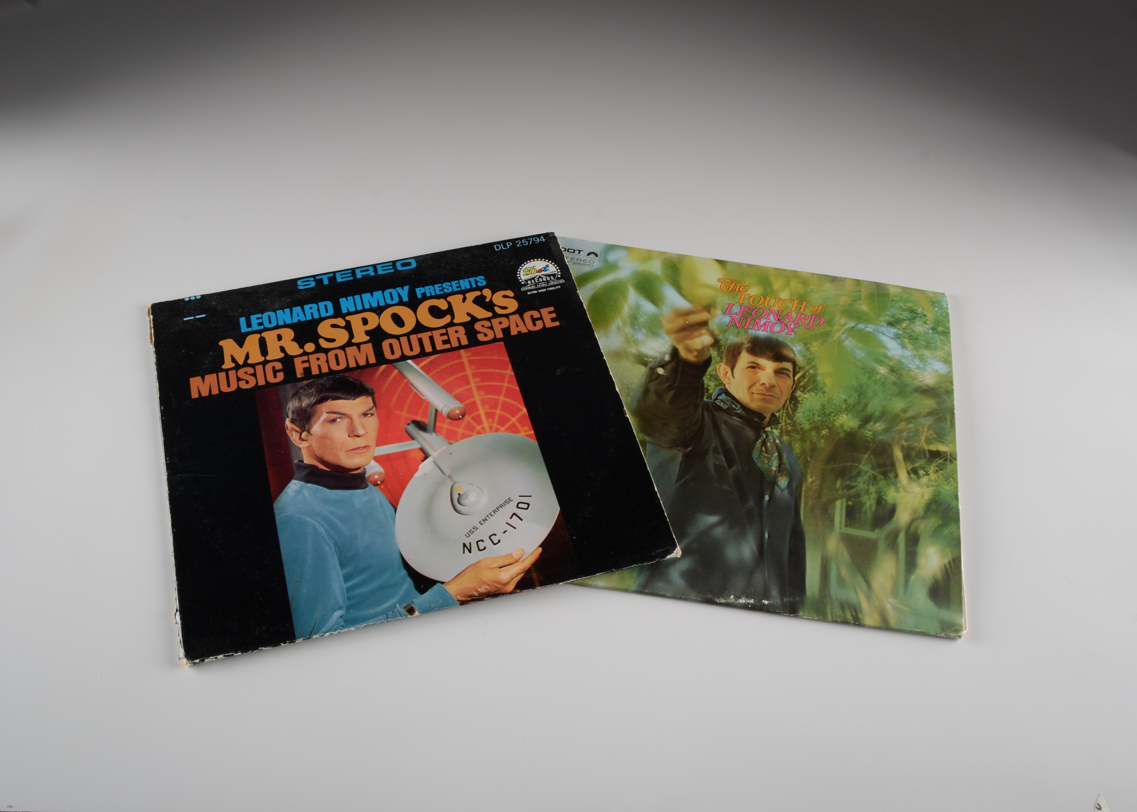 Pair of Vintage Leonard Nimoy Records