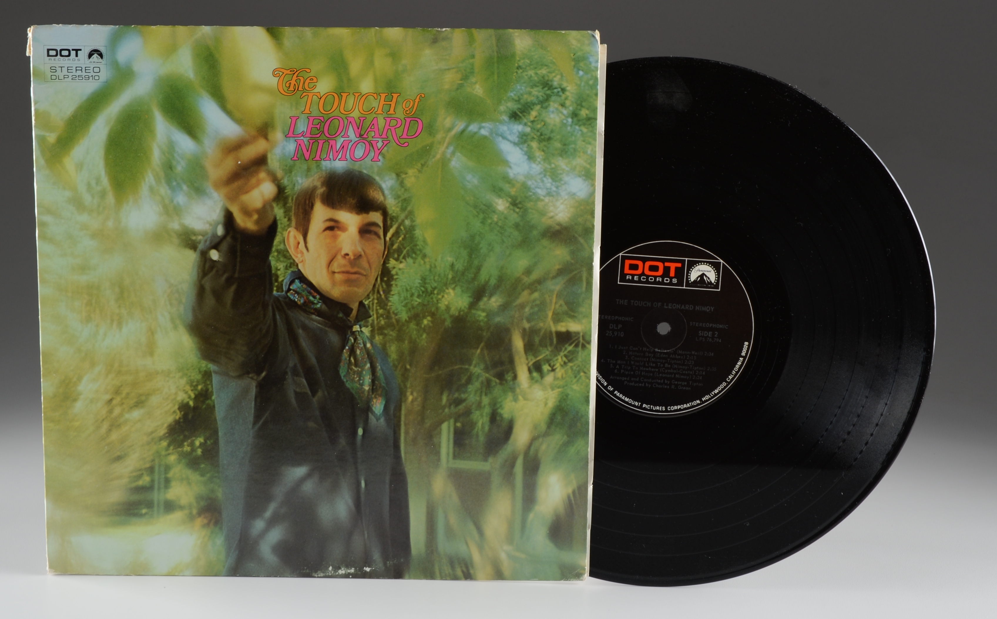 Pair of Vintage Leonard Nimoy Records