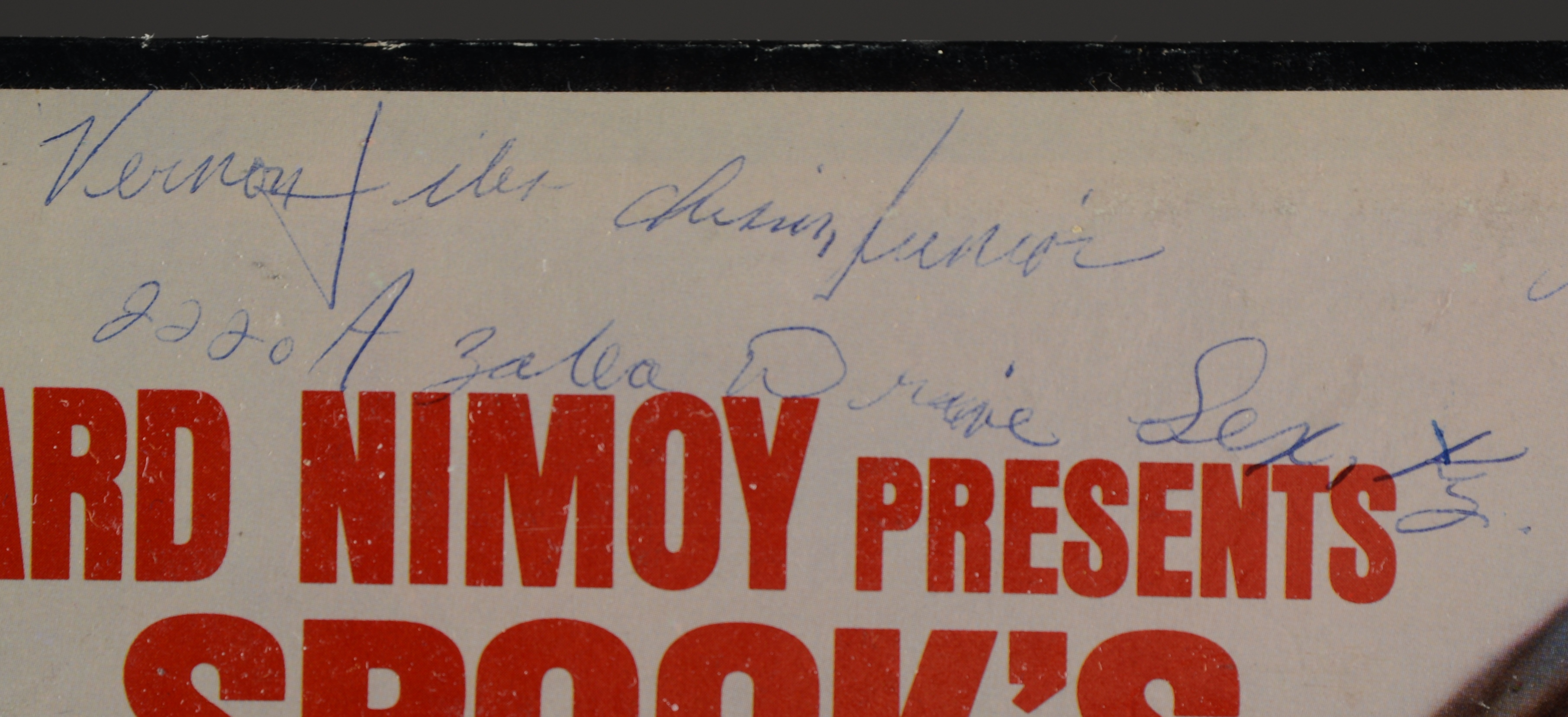 Pair of Vintage Leonard Nimoy Records