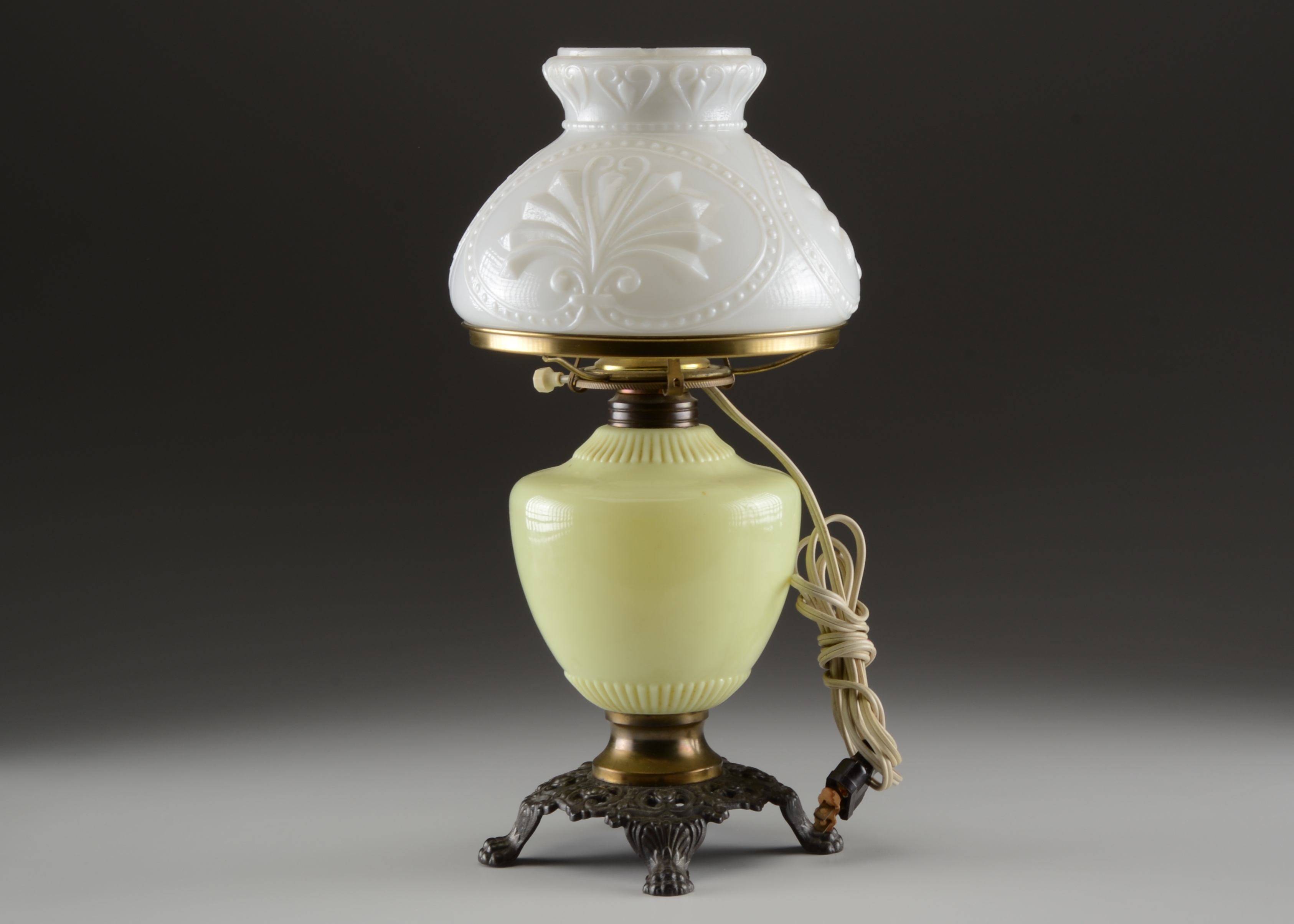 Vintage Converted Oil Lamp