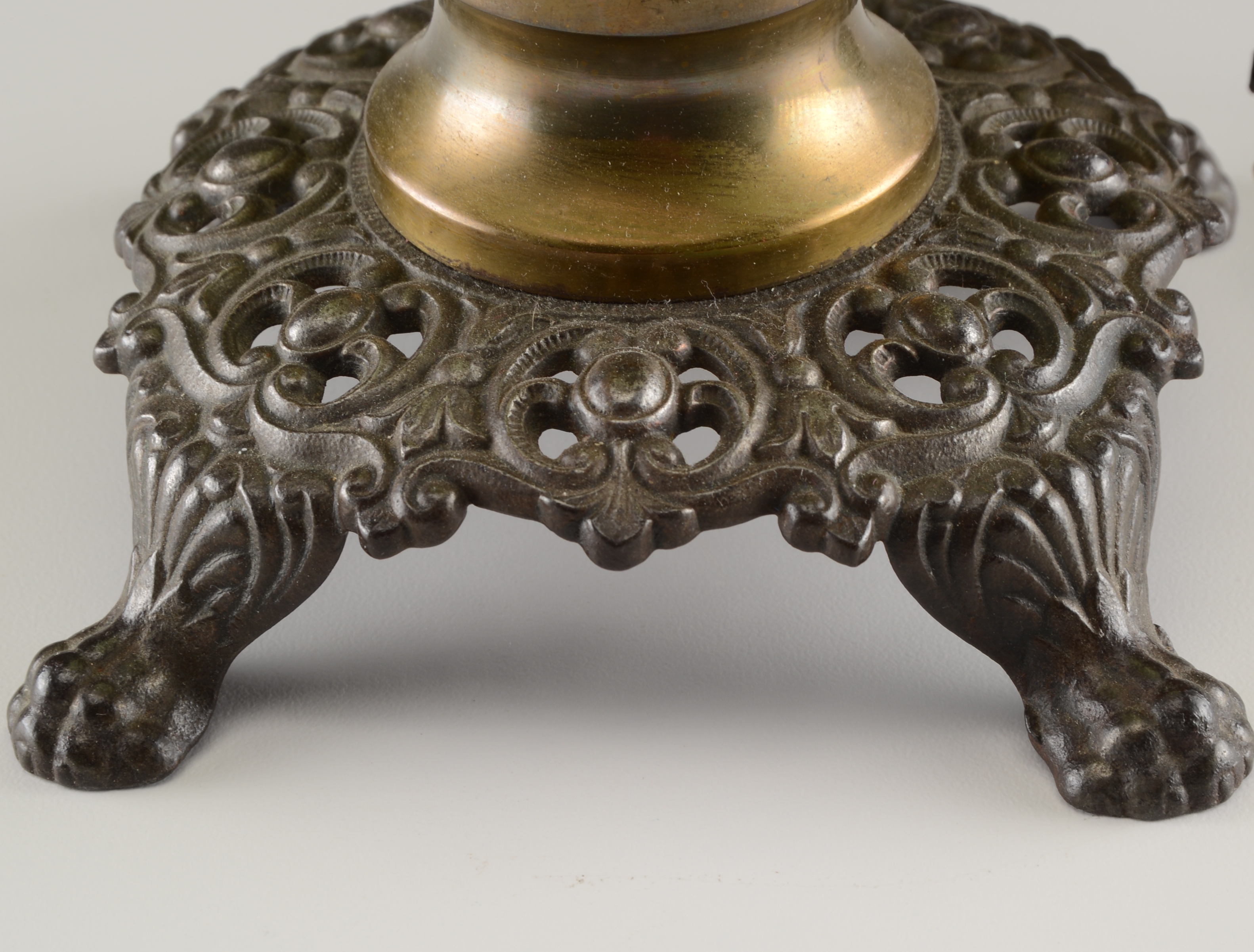 Vintage Converted Oil Lamp