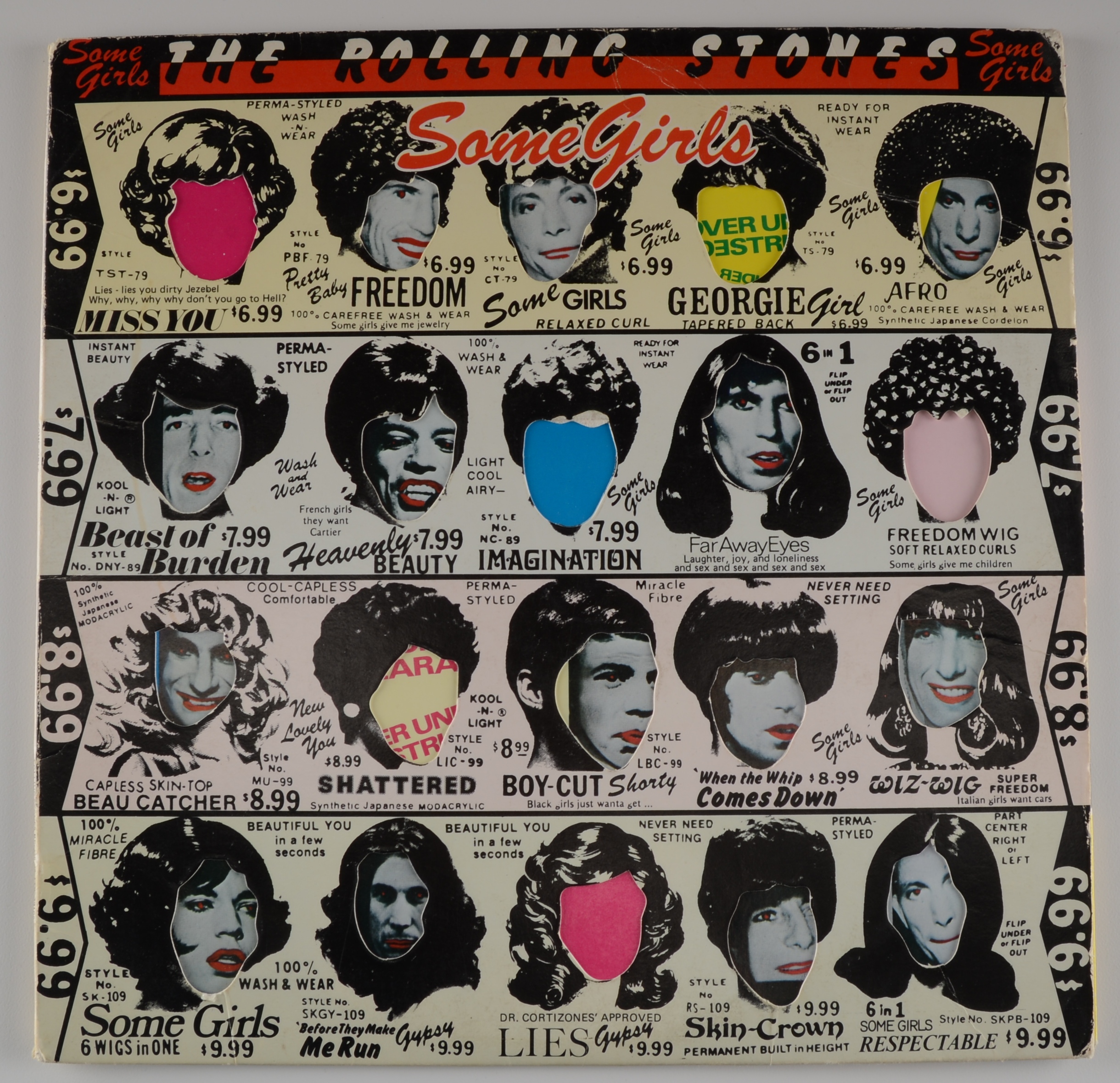 Rolling Stones "Some Girls" LP and Stereo Review's 1973 "Ten Years of Beatles"