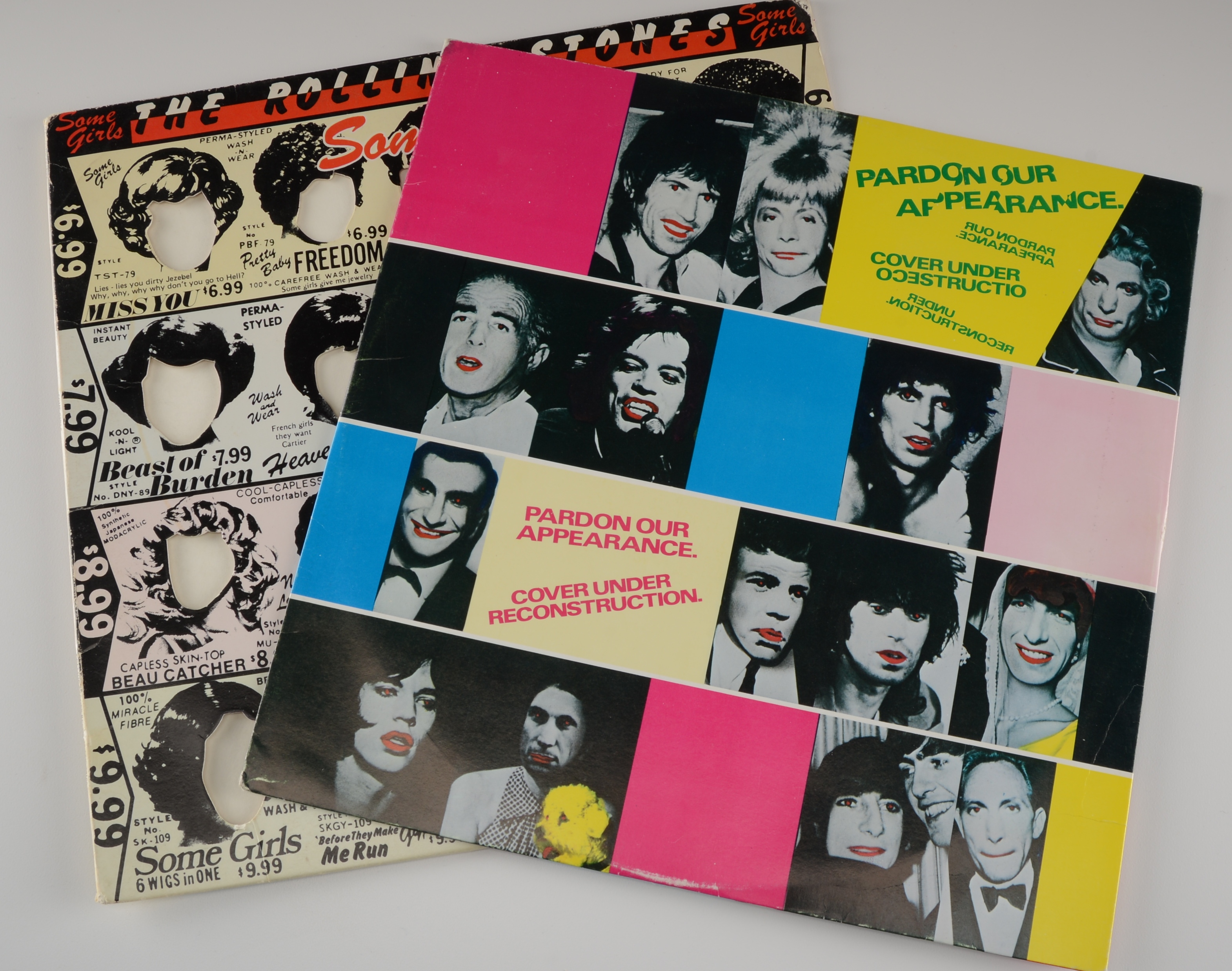 Rolling Stones "Some Girls" LP and Stereo Review's 1973 "Ten Years of Beatles"