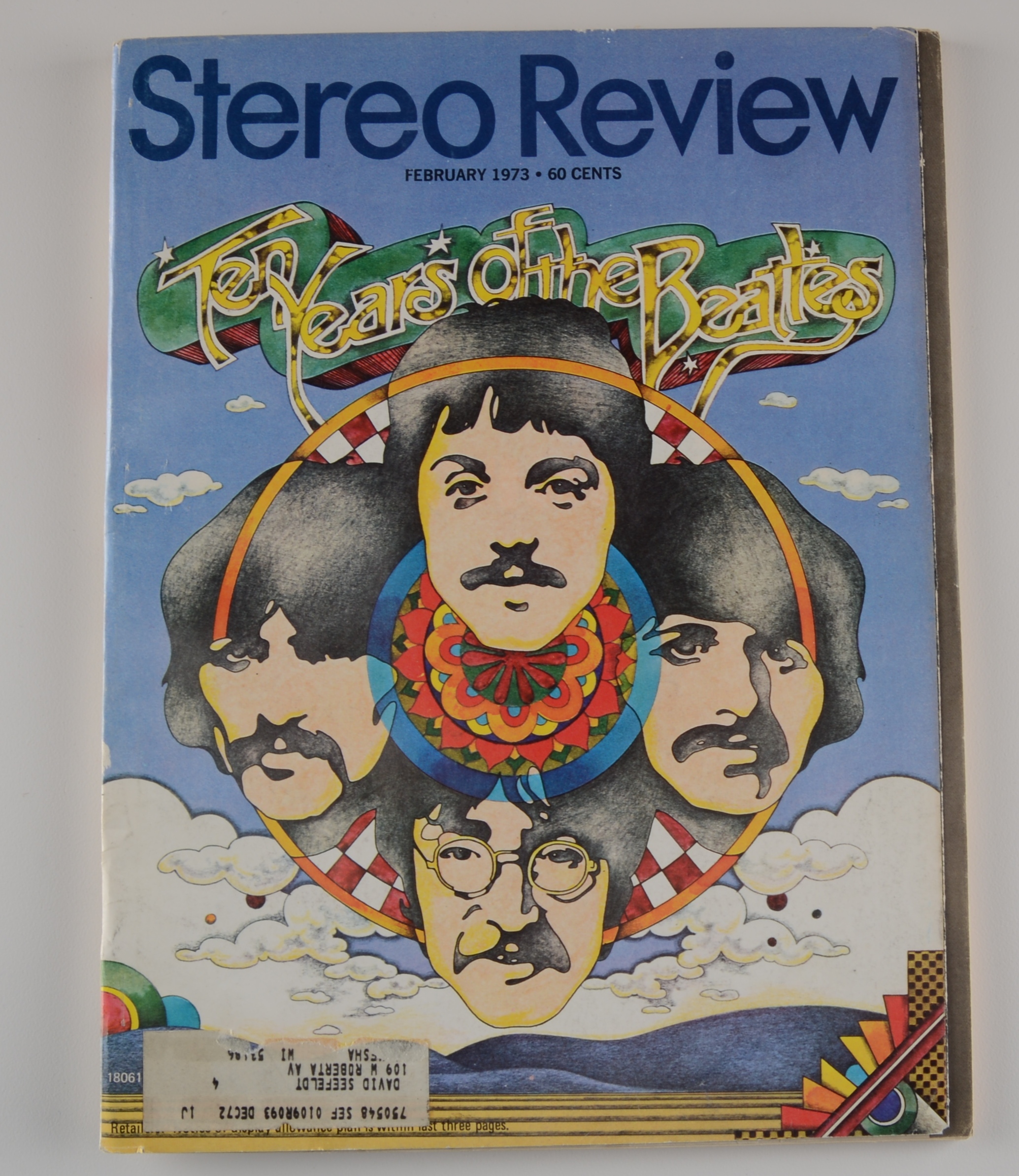 Rolling Stones "Some Girls" LP and Stereo Review's 1973 "Ten Years of Beatles"