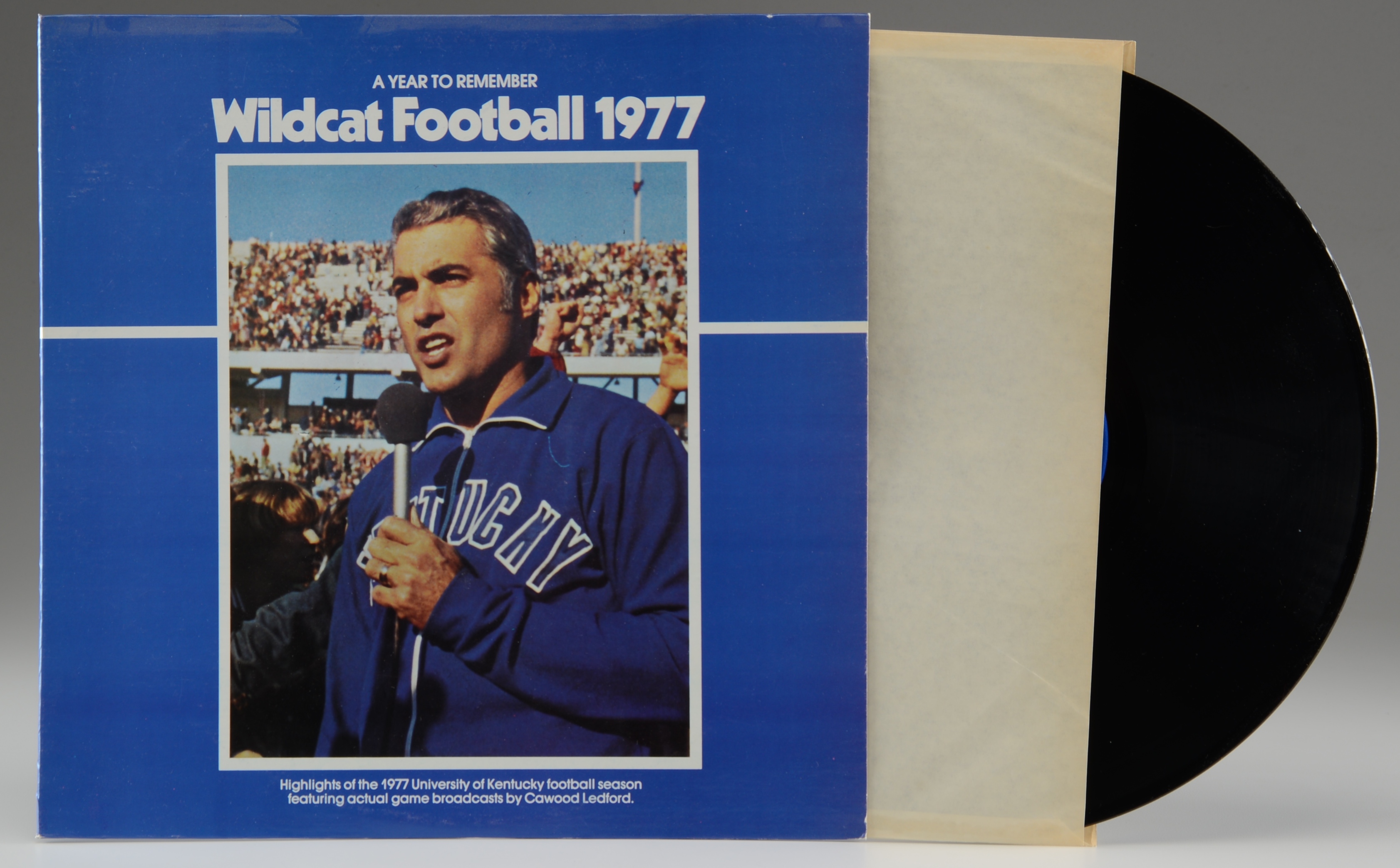 1970s UK Kentucky Wildcats Sports LPs and Autographed Photos Include Adolph Rupp