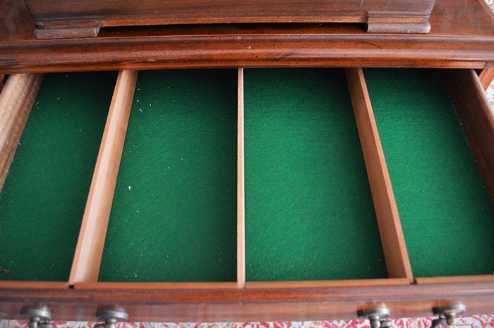 Beautiful Standing Silver Chest