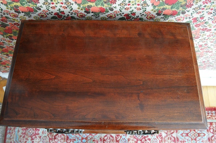 Beautiful Standing Silver Chest