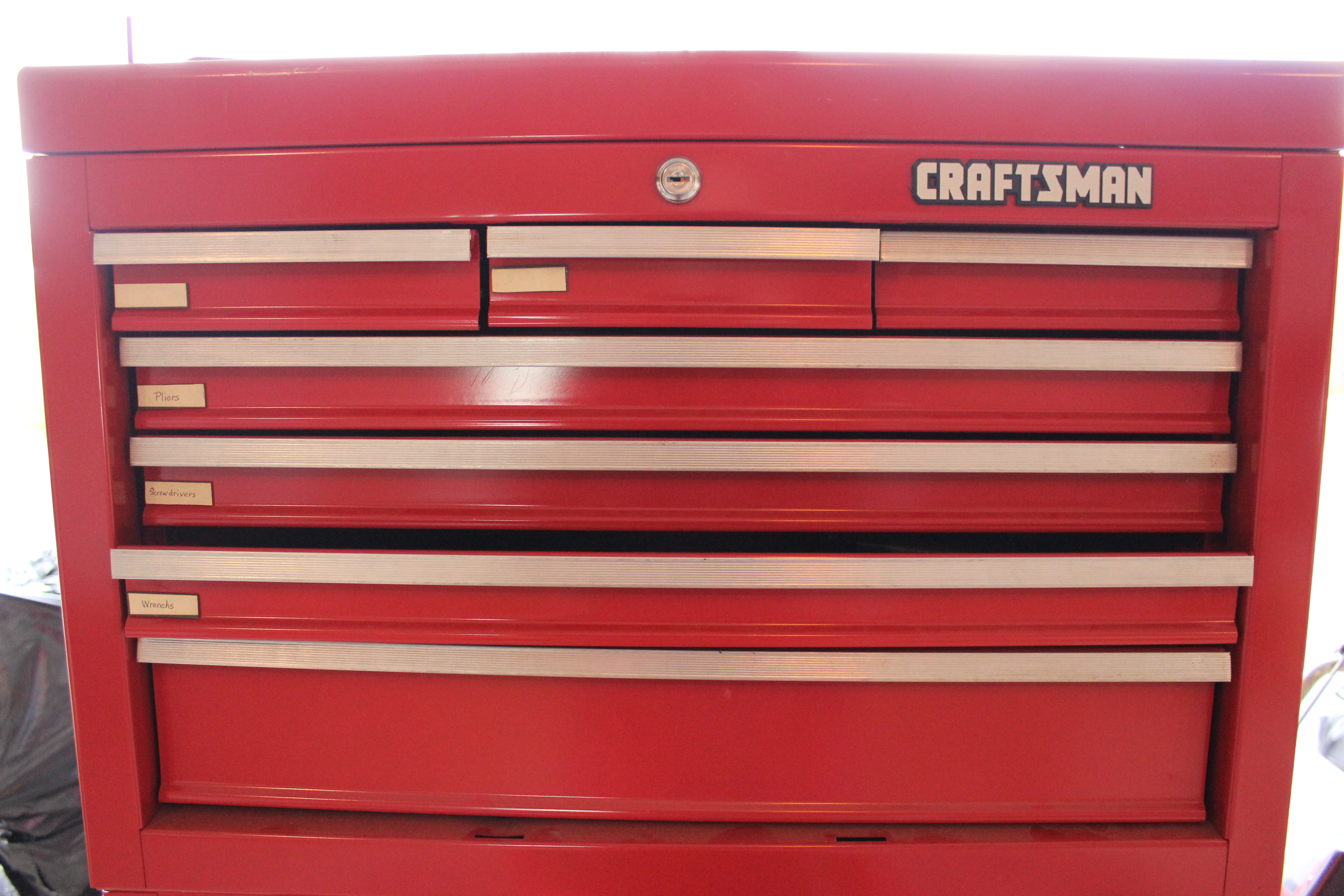 Craftsman Industrial Tool Chest 15 Drawers and Tools 