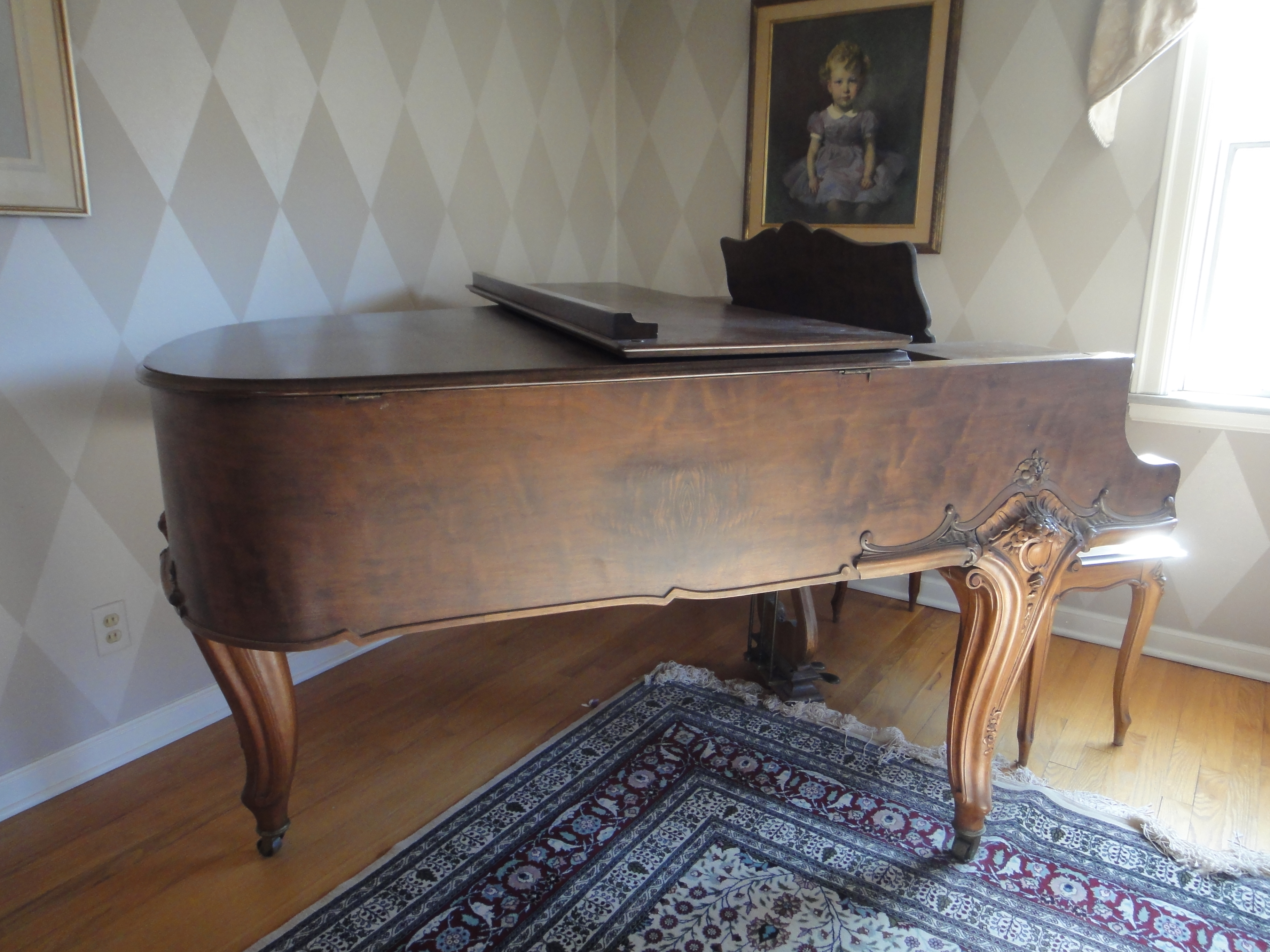 William Knabe & Co. Baby Grand Piano