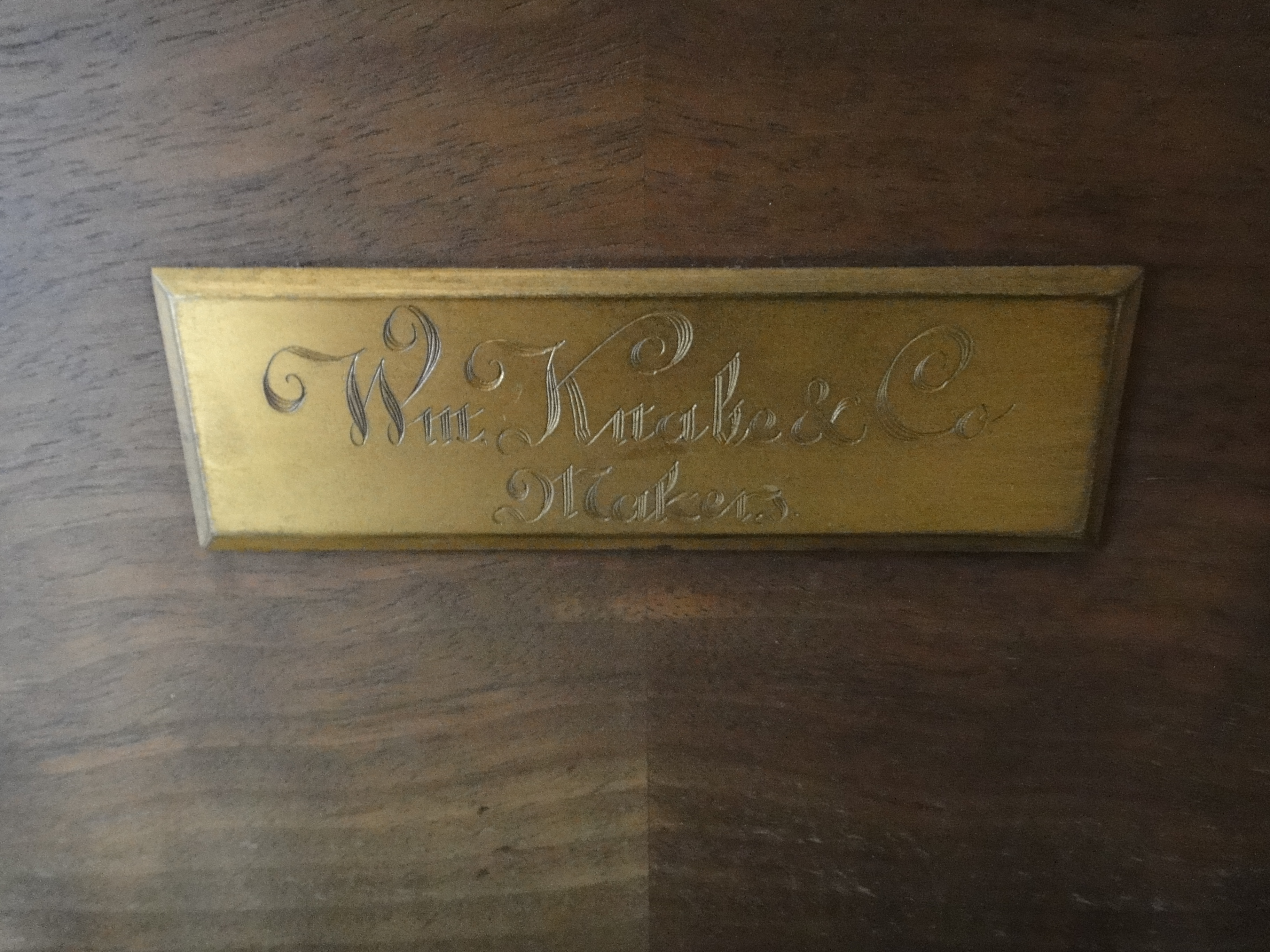 William Knabe & Co. Baby Grand Piano