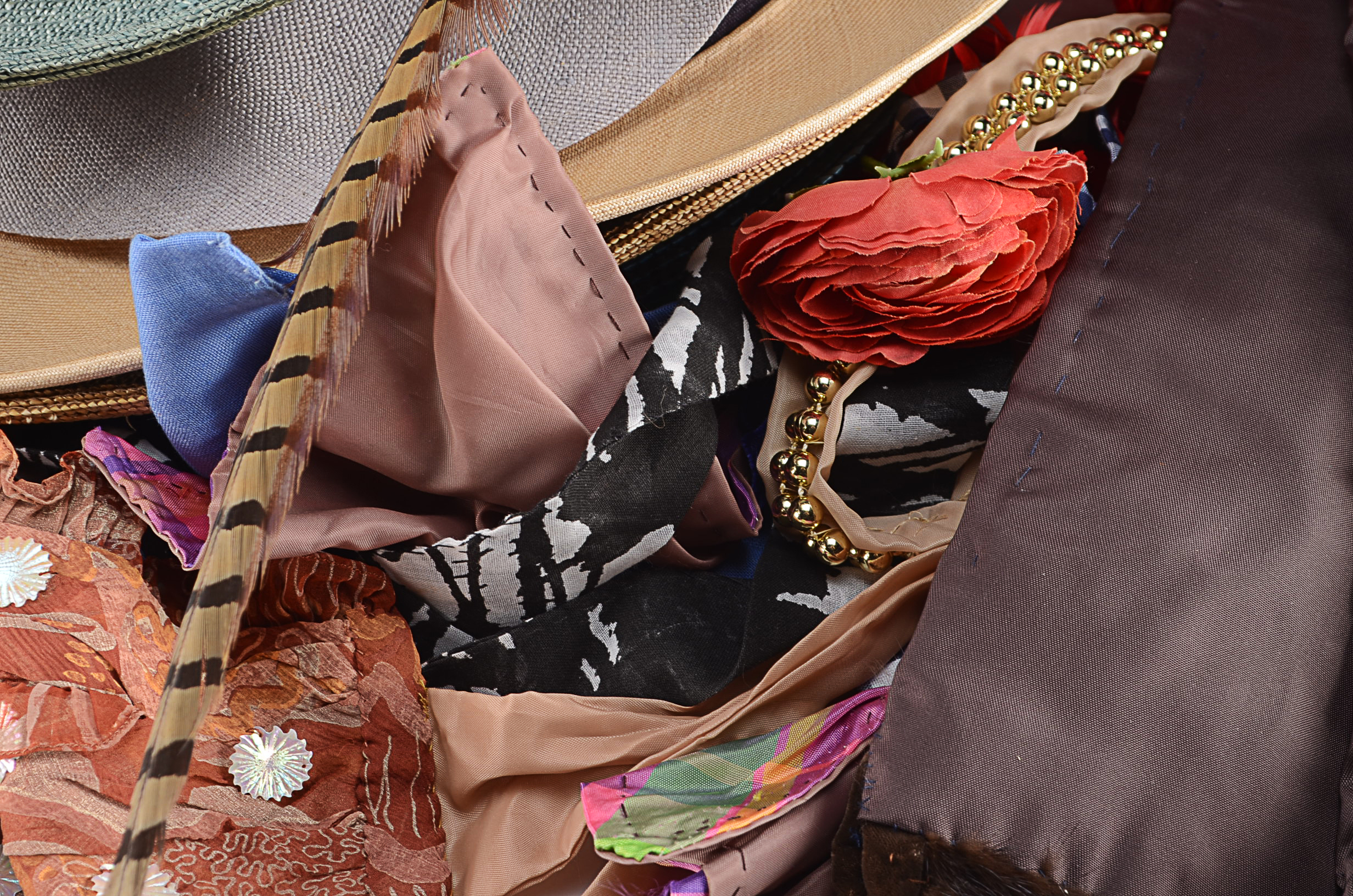 Collection of (5) Vintage Hats Including Two Frank Olive Hats
