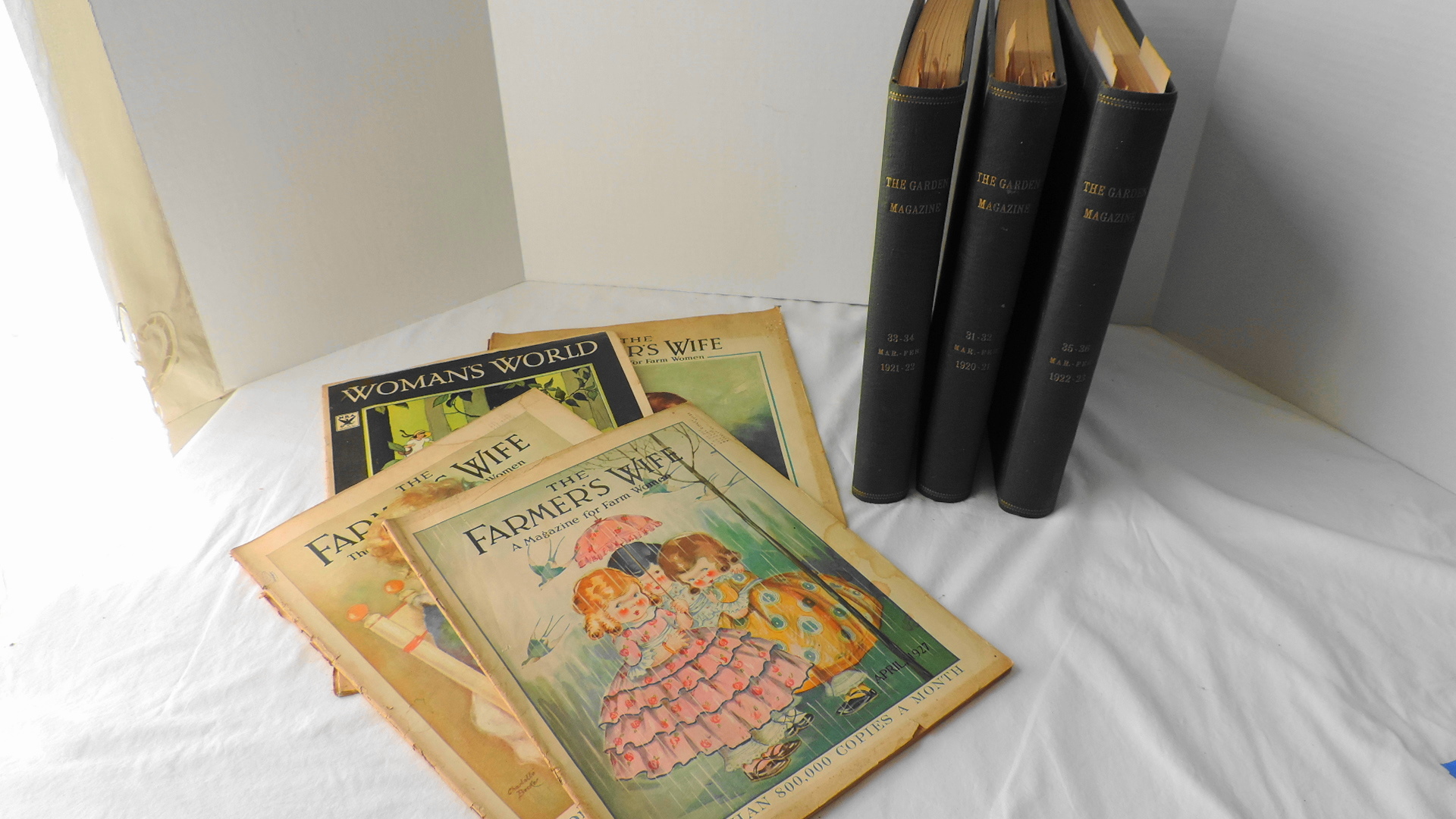 "The Garden" and "The Farmer's Wife" Magazines from the 1920s