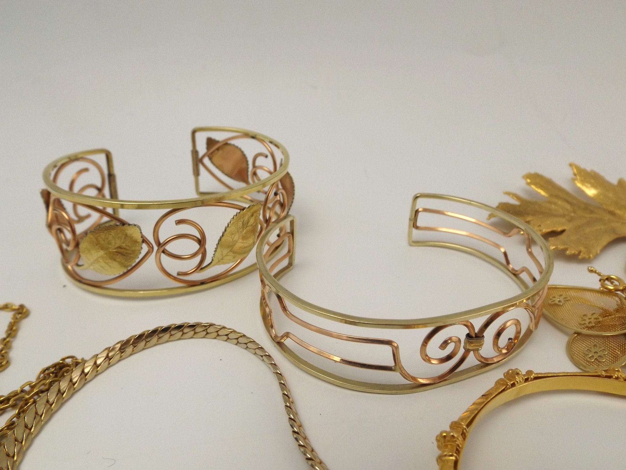 Vintage Gold Tone Jewelry