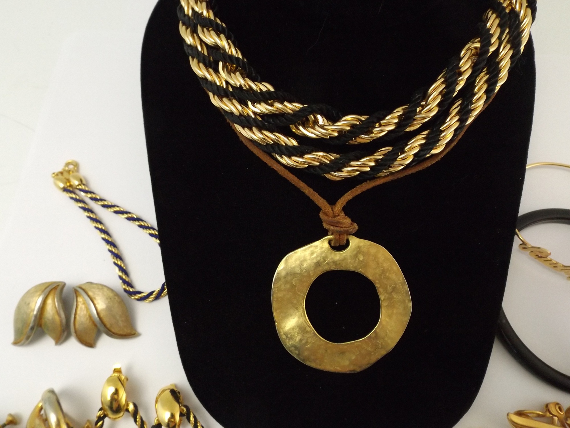 Mod Gold Tone Jewelry