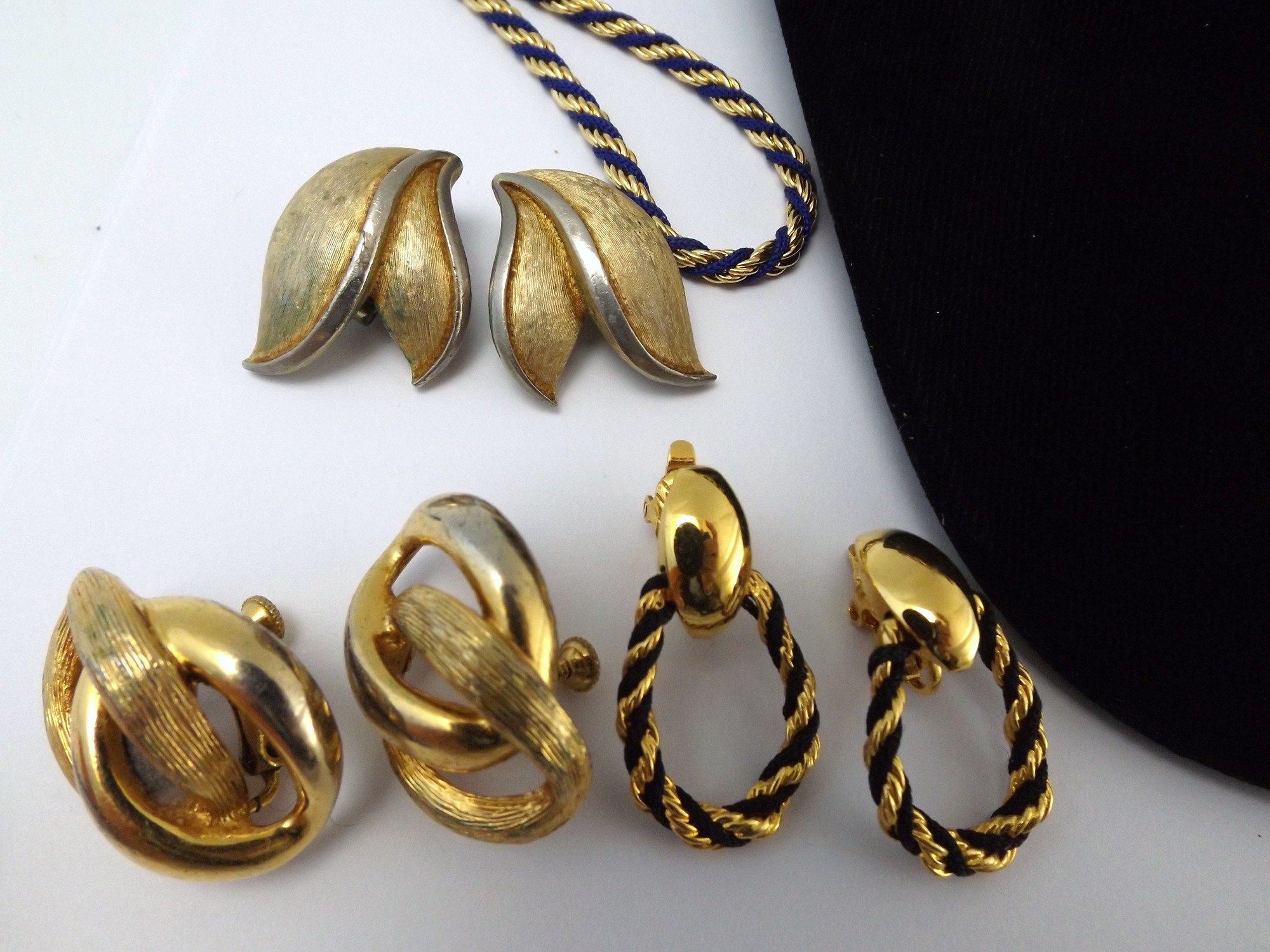 Mod Gold Tone Jewelry