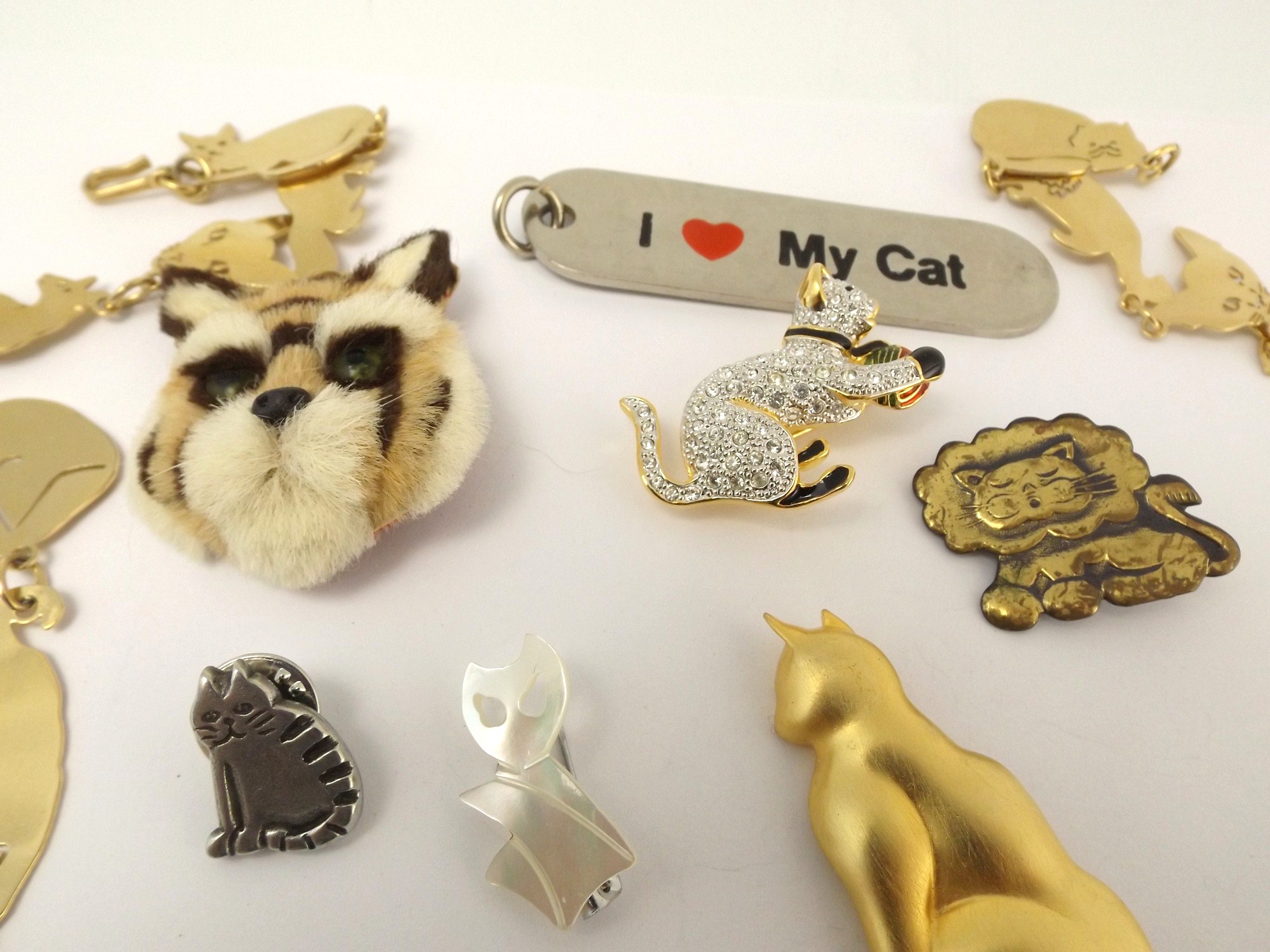 Cat-Themed Jewelry