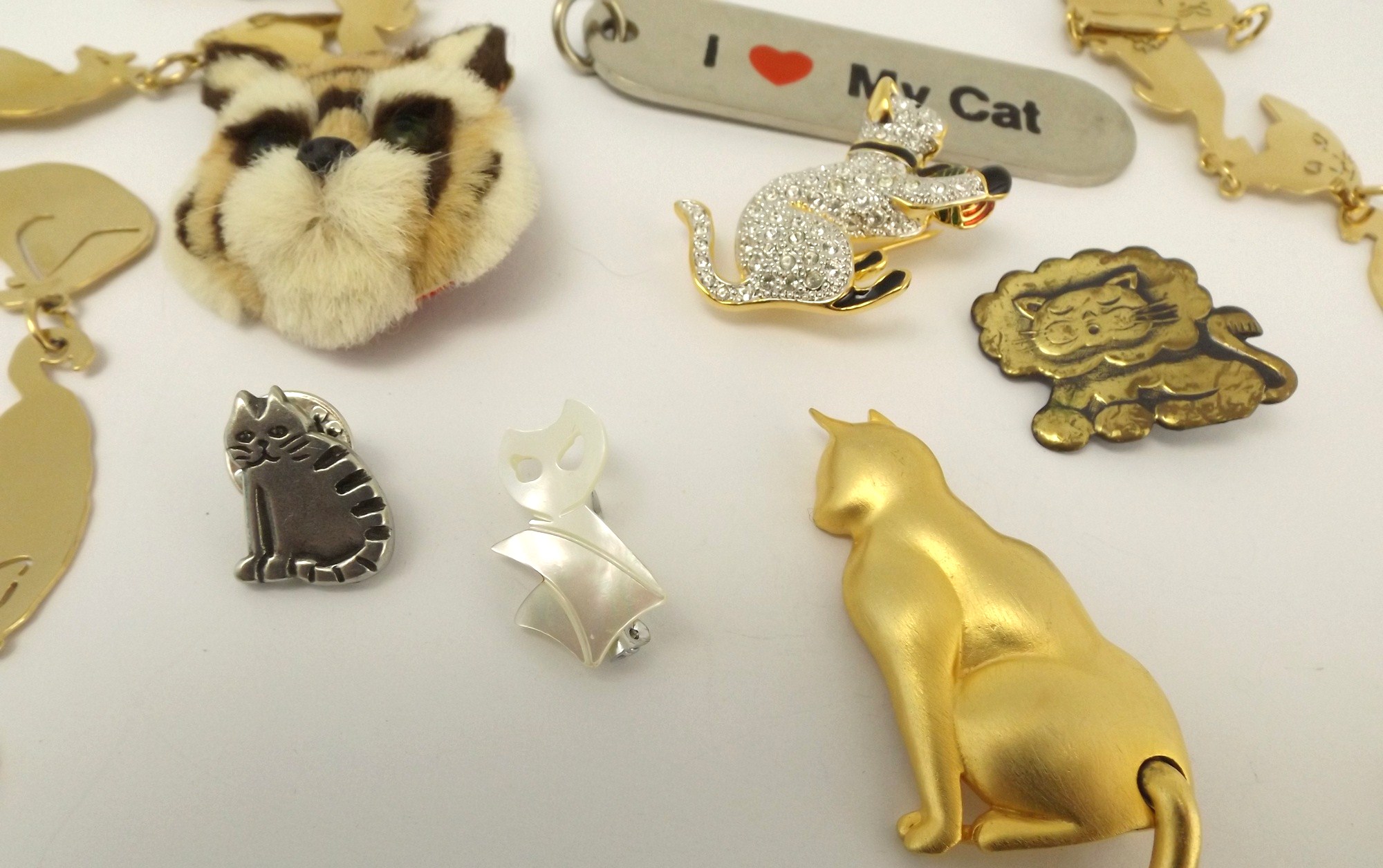 Cat-Themed Jewelry