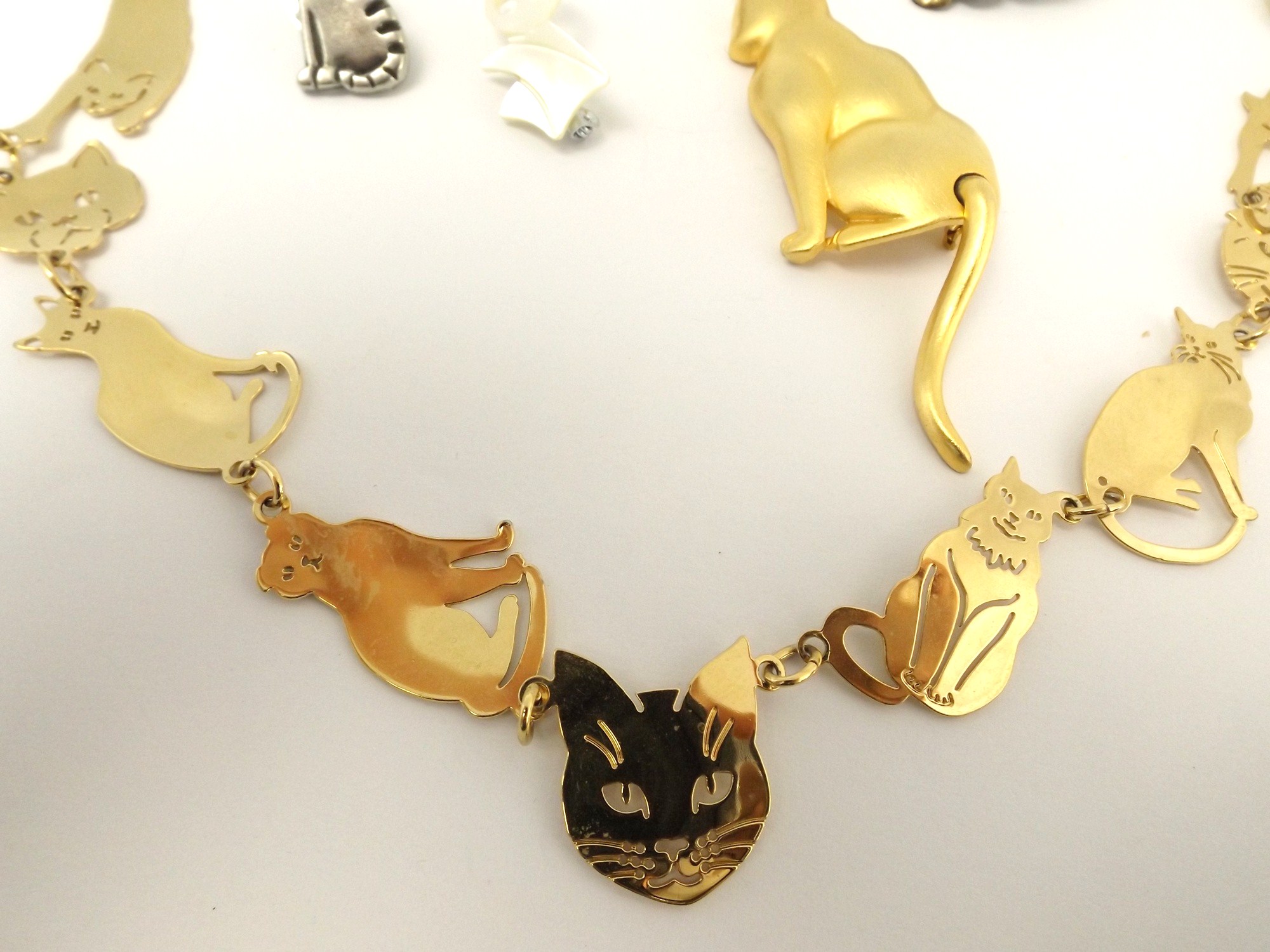 Cat-Themed Jewelry