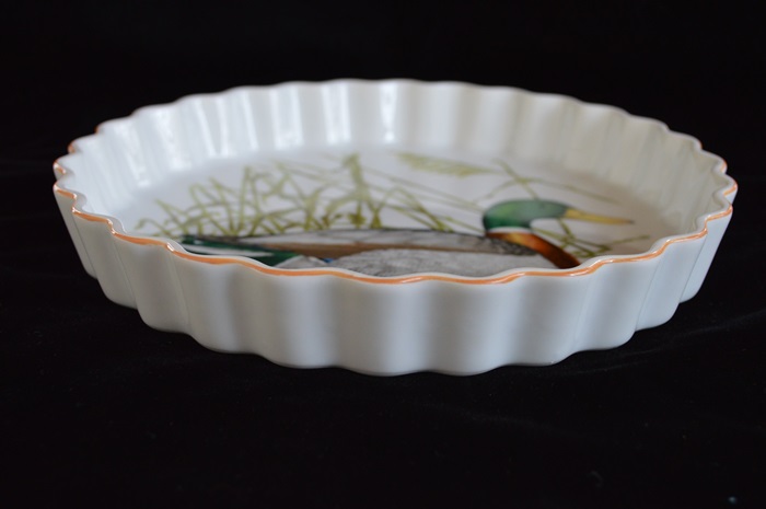 Ned Smith Waterfowl Quiche Plate by Rubel 1979