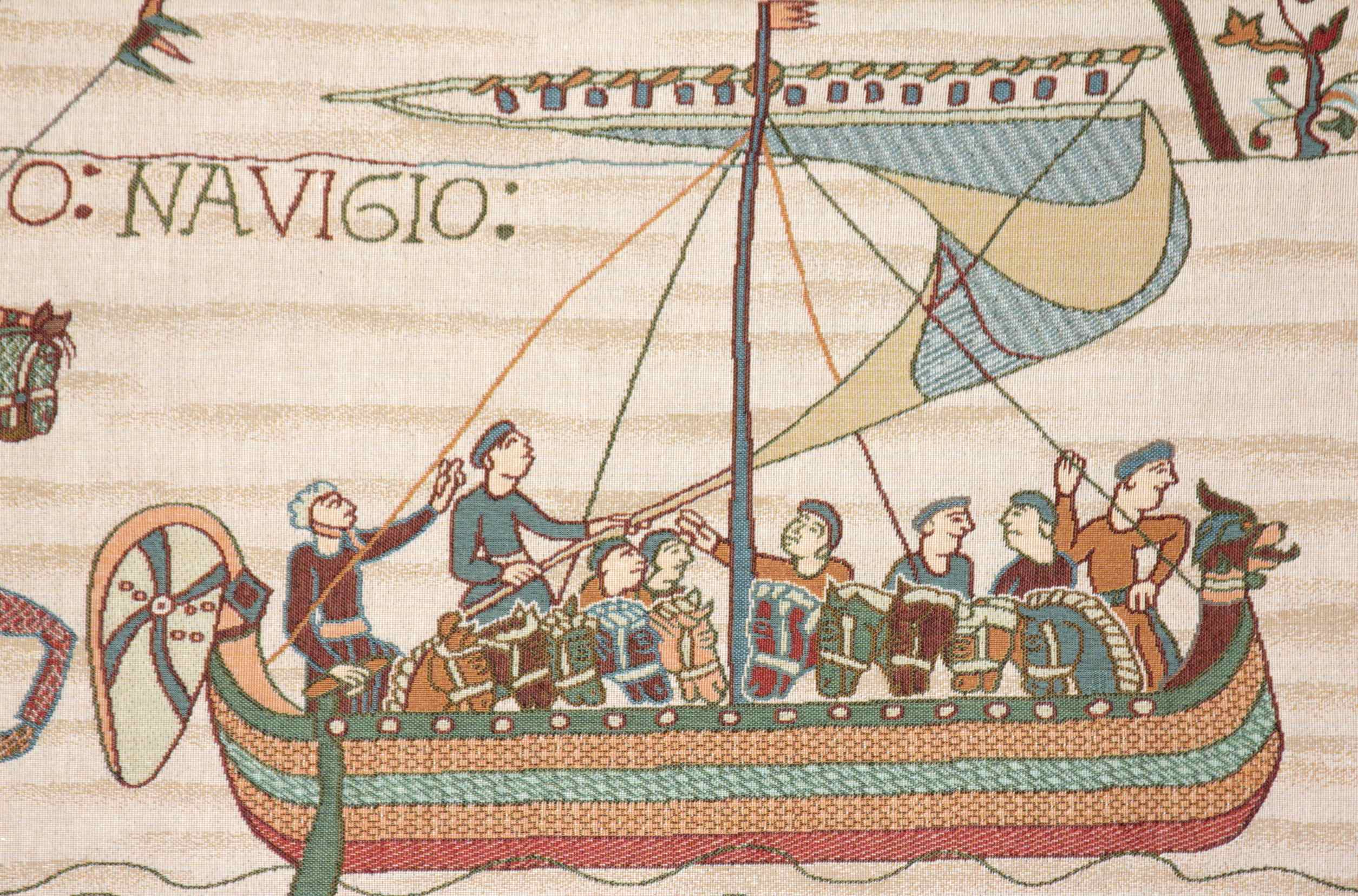 Replica Bayeux Tapestry Section