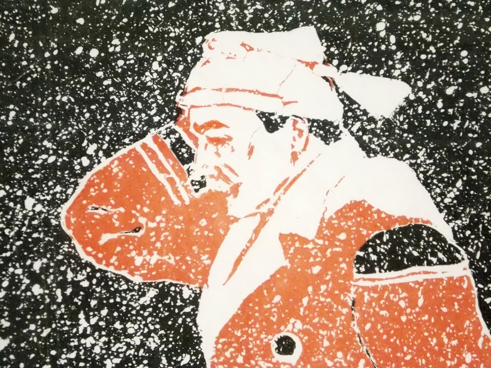 A Vintage William Carqueville International Advertising Poster "December"