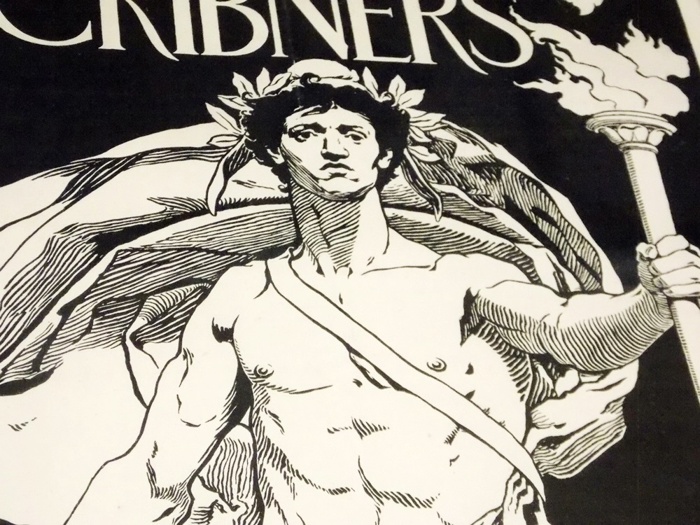 Scribner's Iconic 1895 Lithograph Poster for "Last Quarter Century In America"