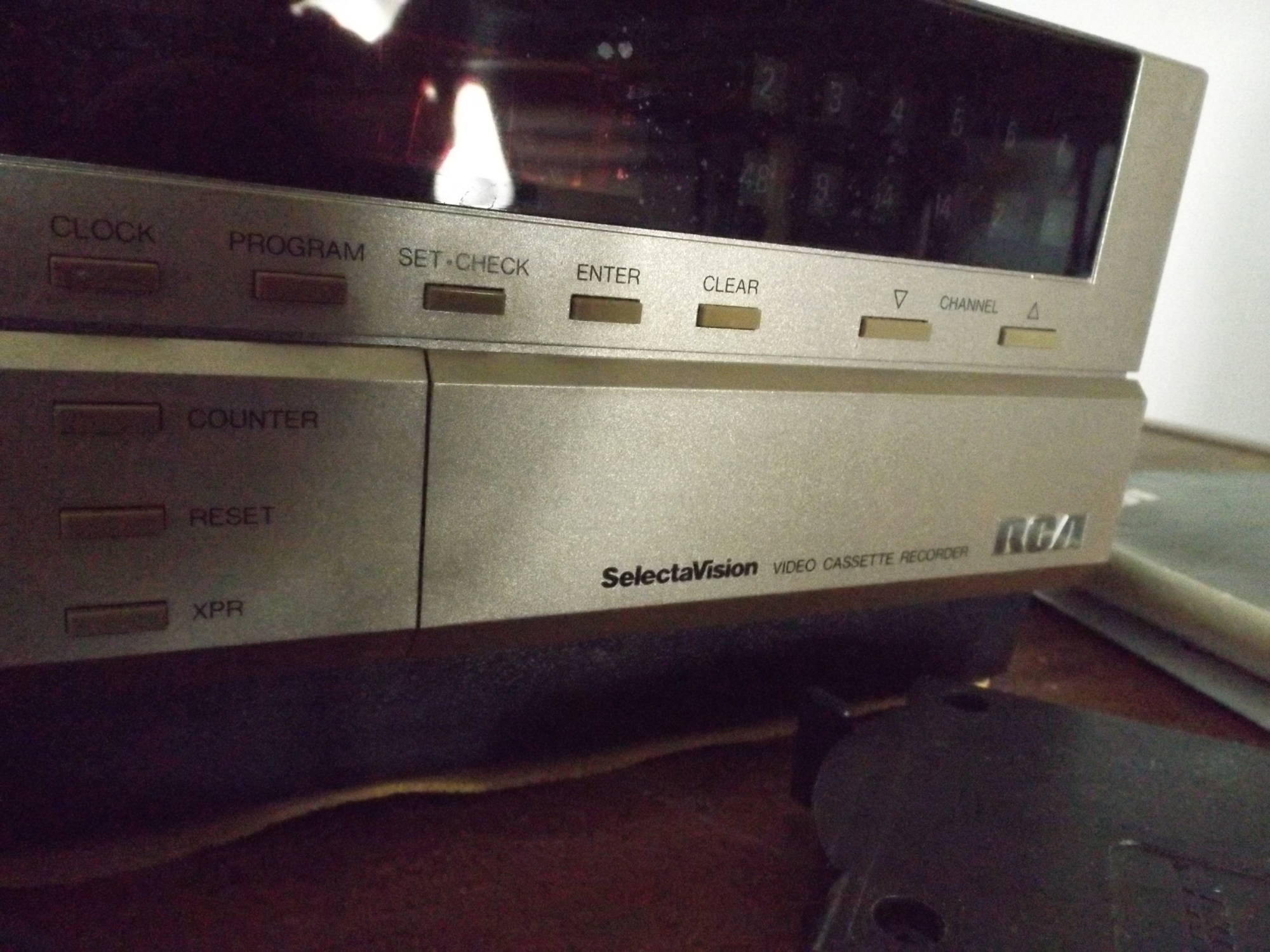 RCA VCR Recorder with Cart