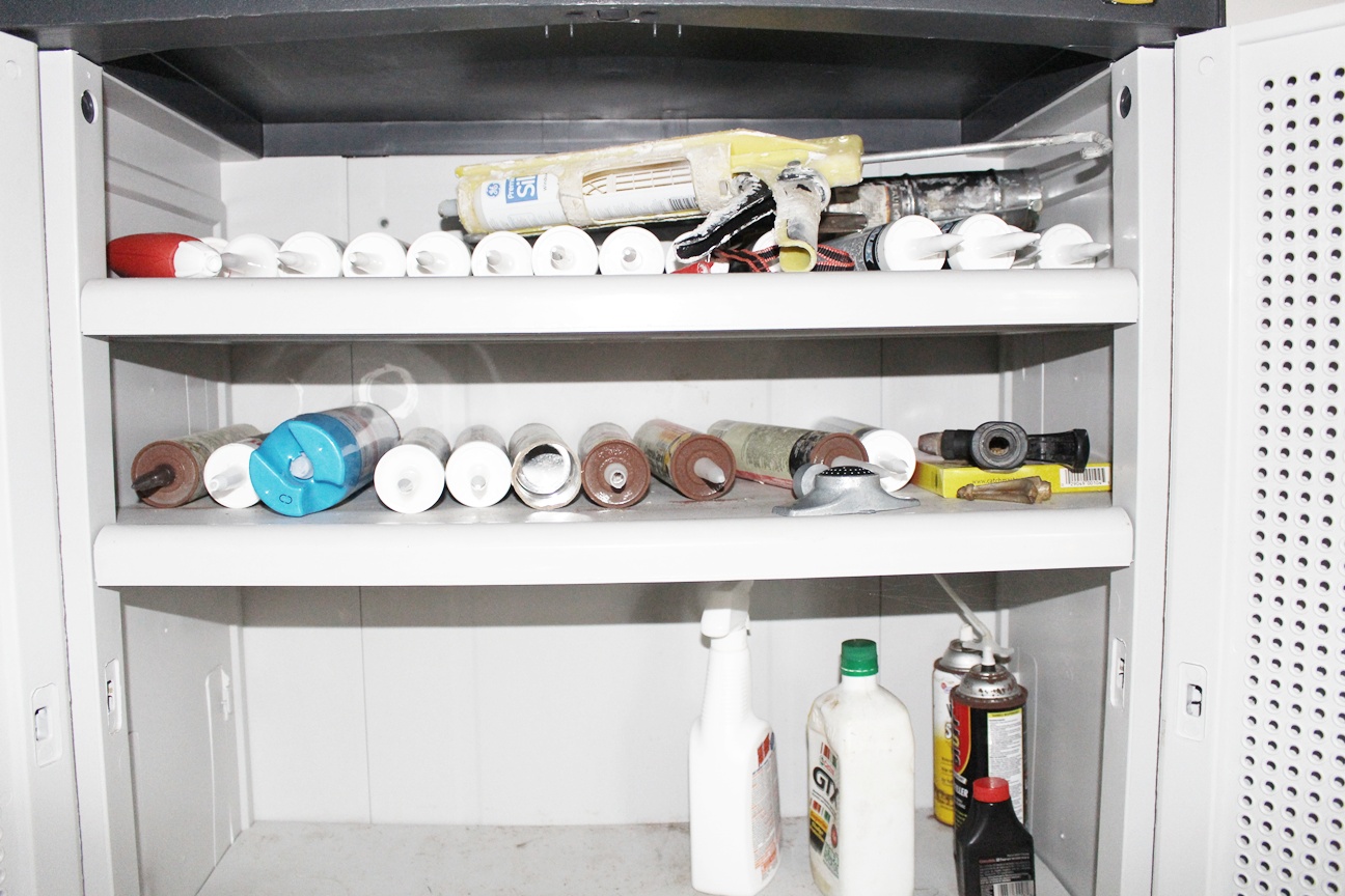 Workforce Storage Cabinet & Cleanout