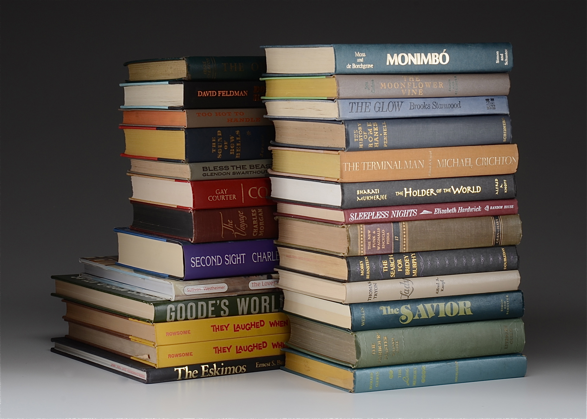 Collection of Books from Novels to Advertising History