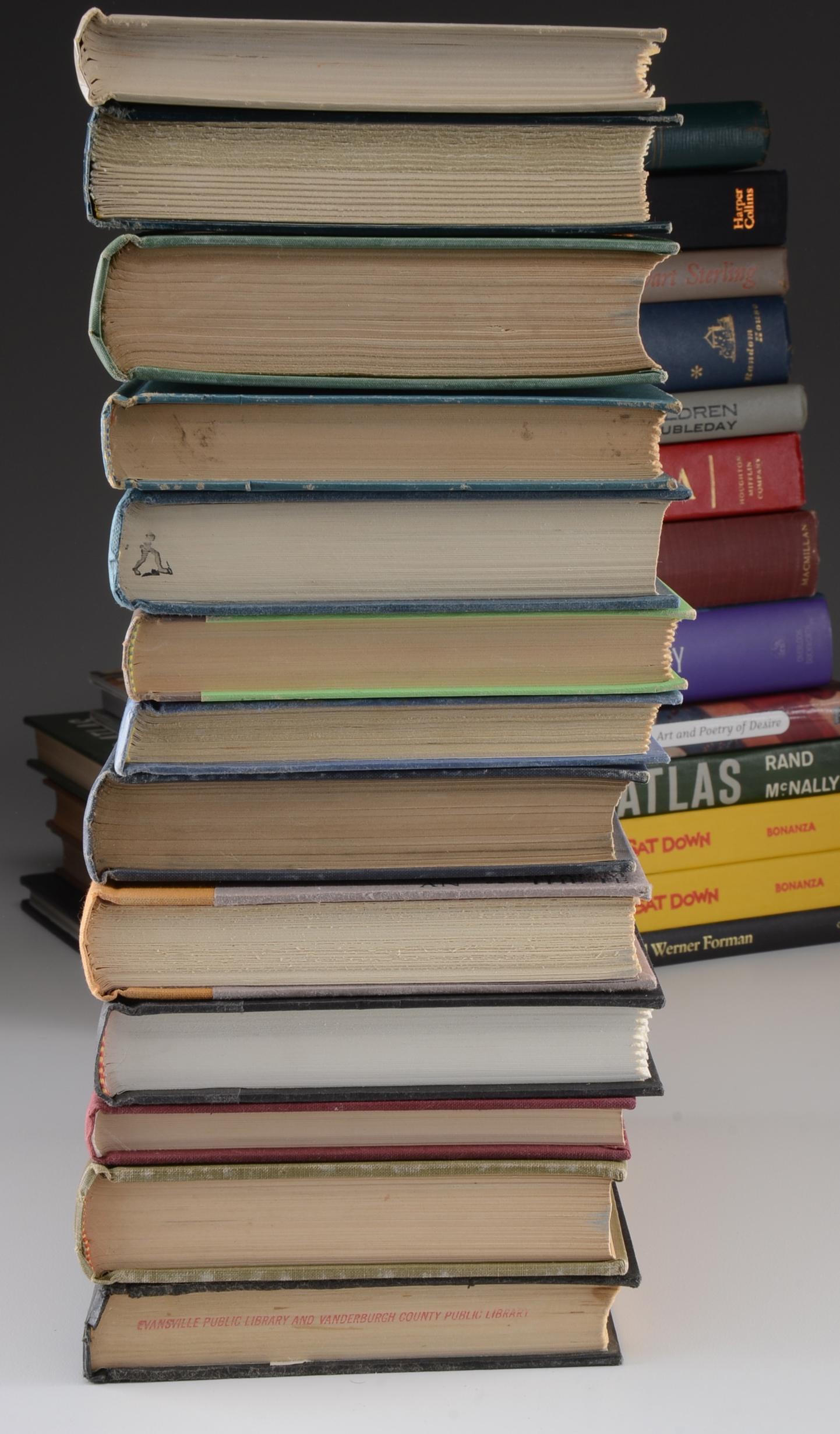 Collection of Books from Novels to Advertising History