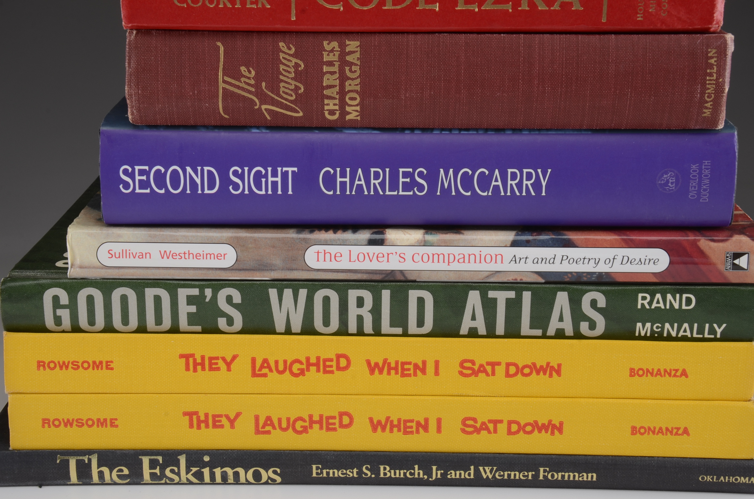 Collection of Books from Novels to Advertising History