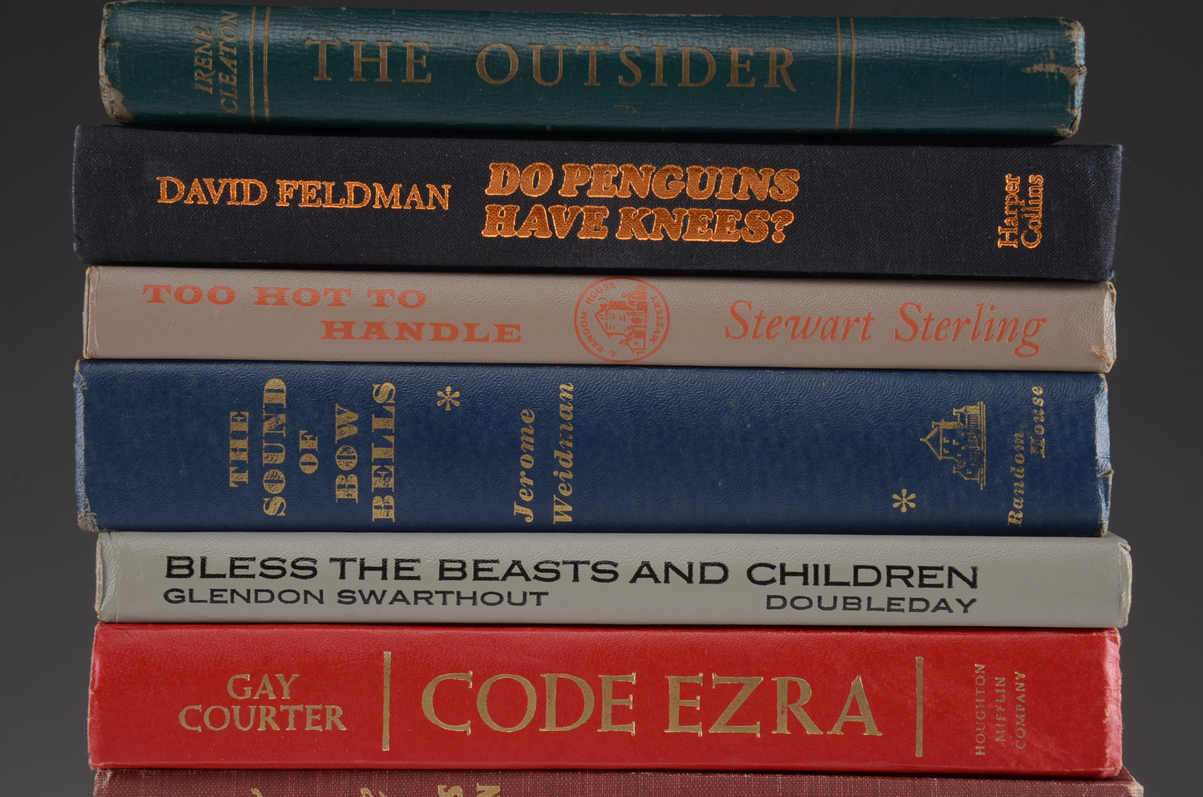 Collection of Books from Novels to Advertising History