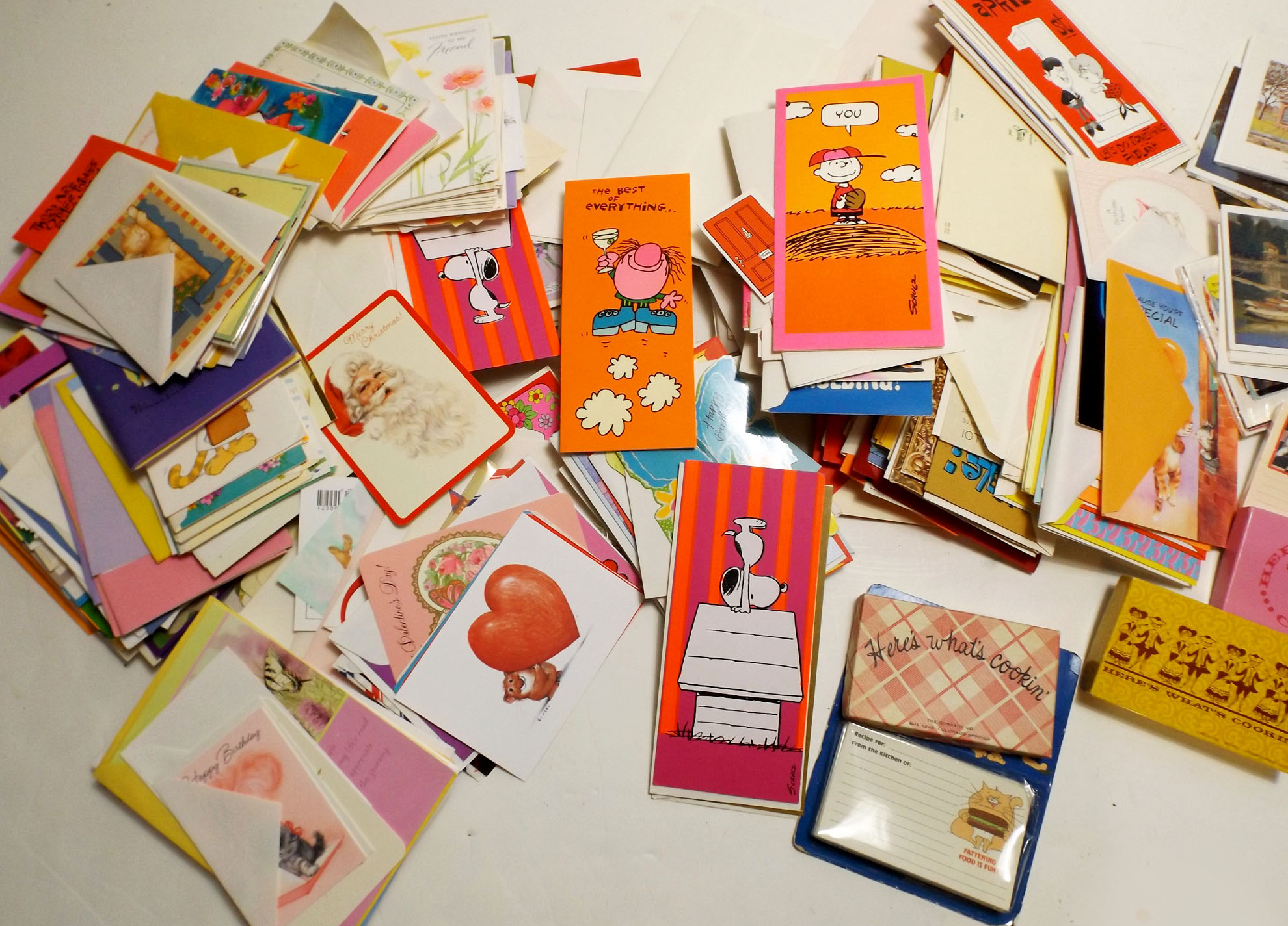 Assortment of Vintage Holiday and Birthday Cards