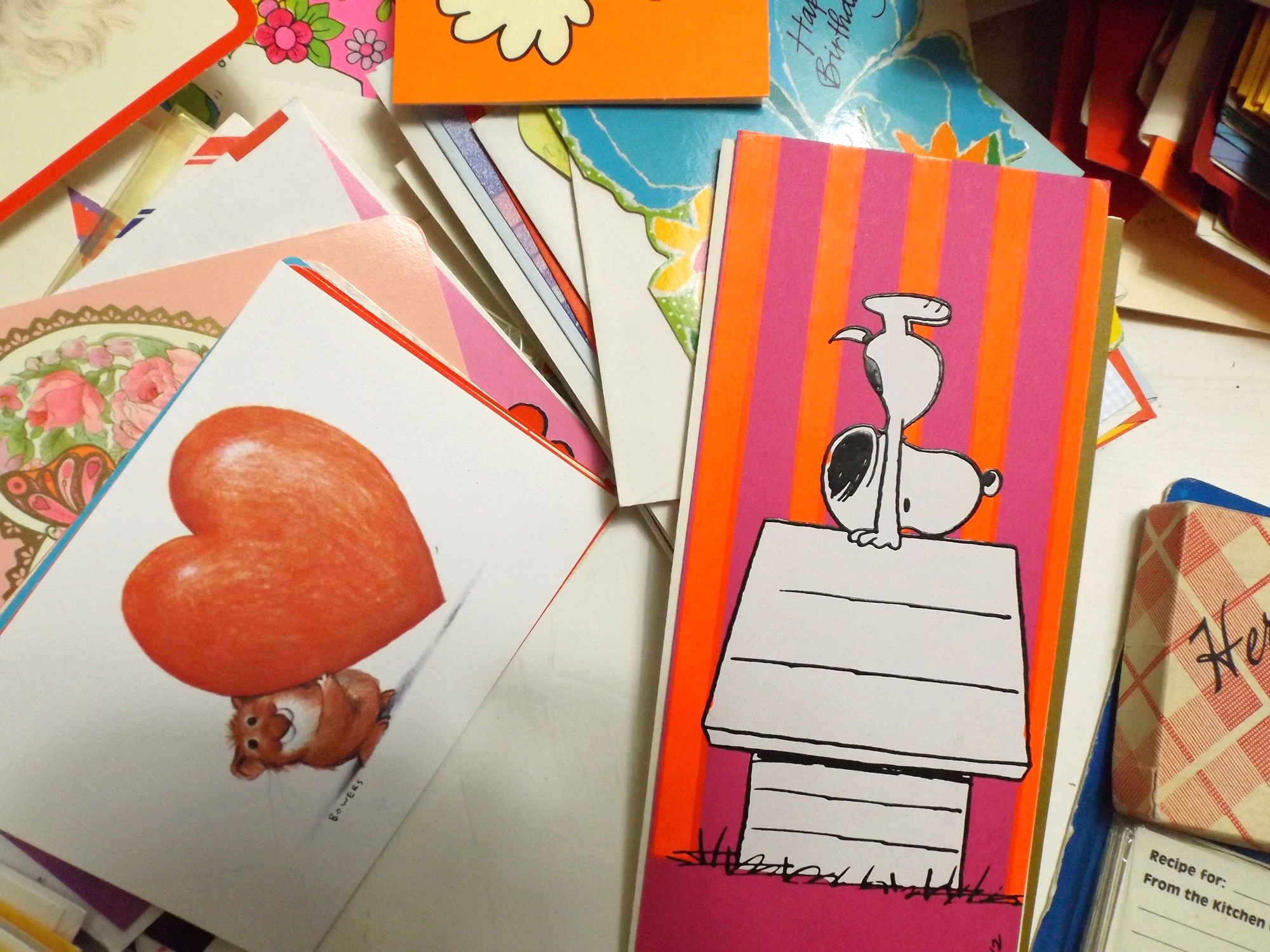 Assortment of Vintage Holiday and Birthday Cards