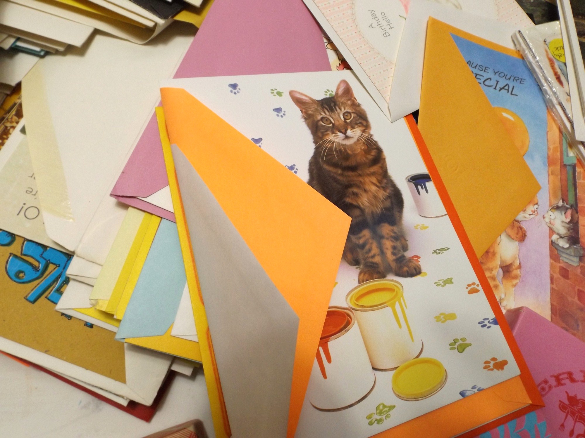 Assortment of Vintage Holiday and Birthday Cards