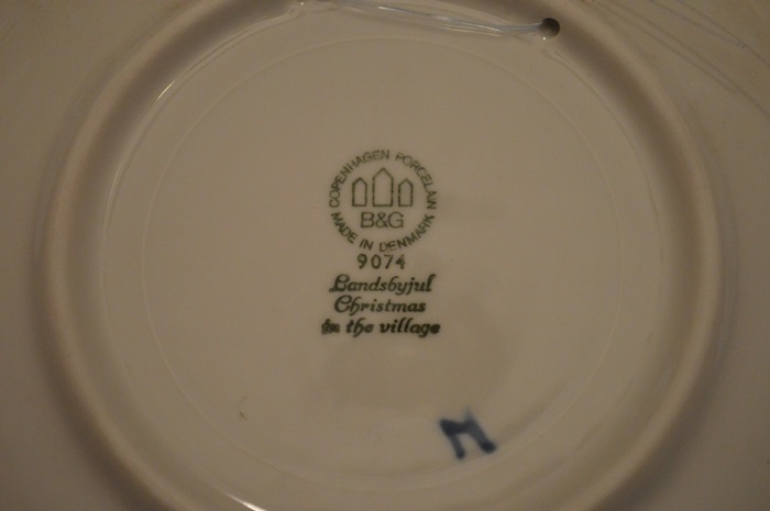 5 Bing & Grondahl Artist Signed and Stamped Collectible Plates Made in Denmark