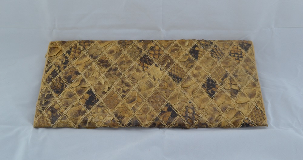 Vintage Snakeskin Clutch