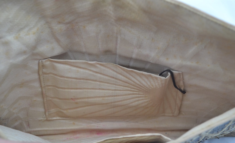 Vintage Snakeskin Clutch