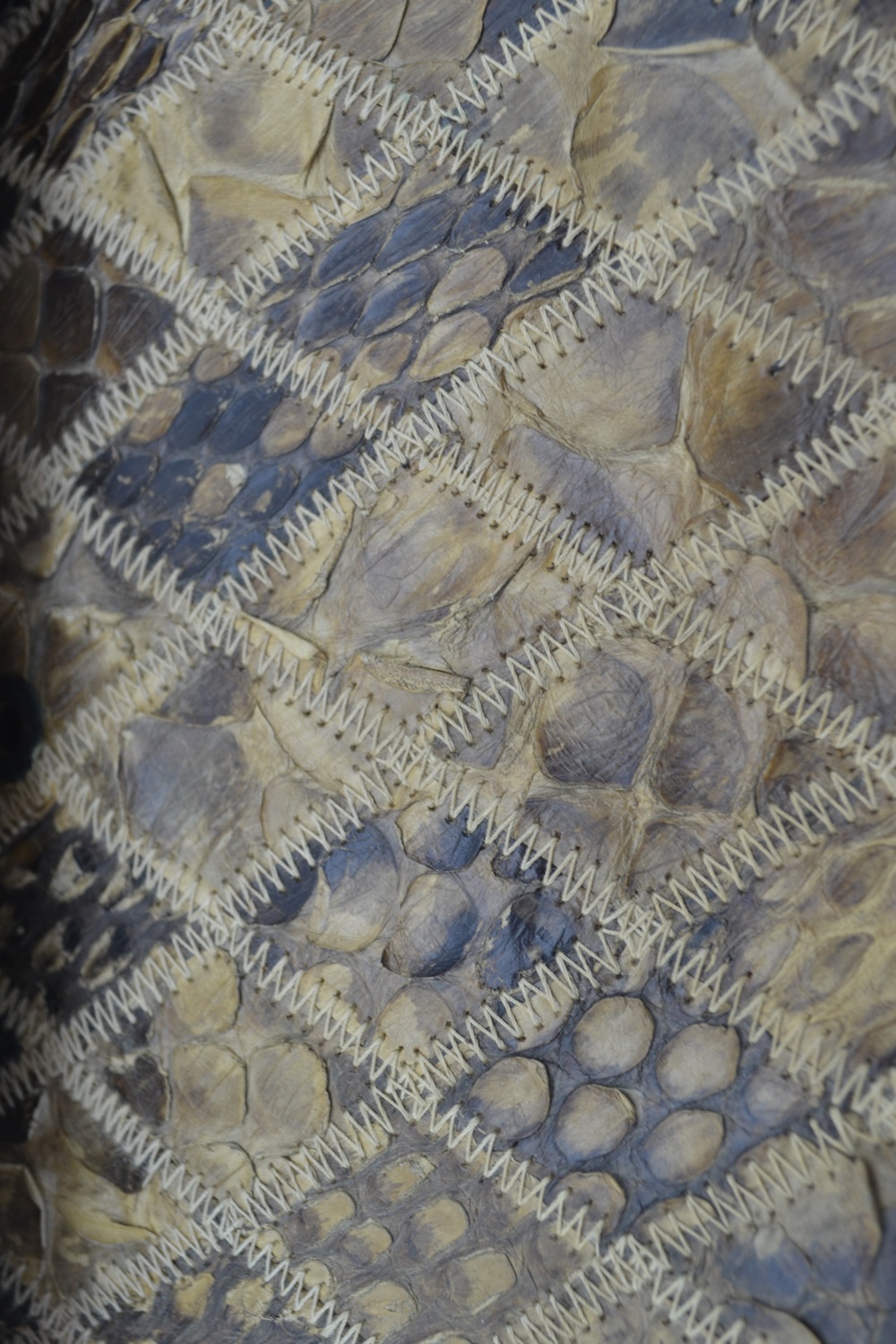 Vintage Snakeskin Clutch