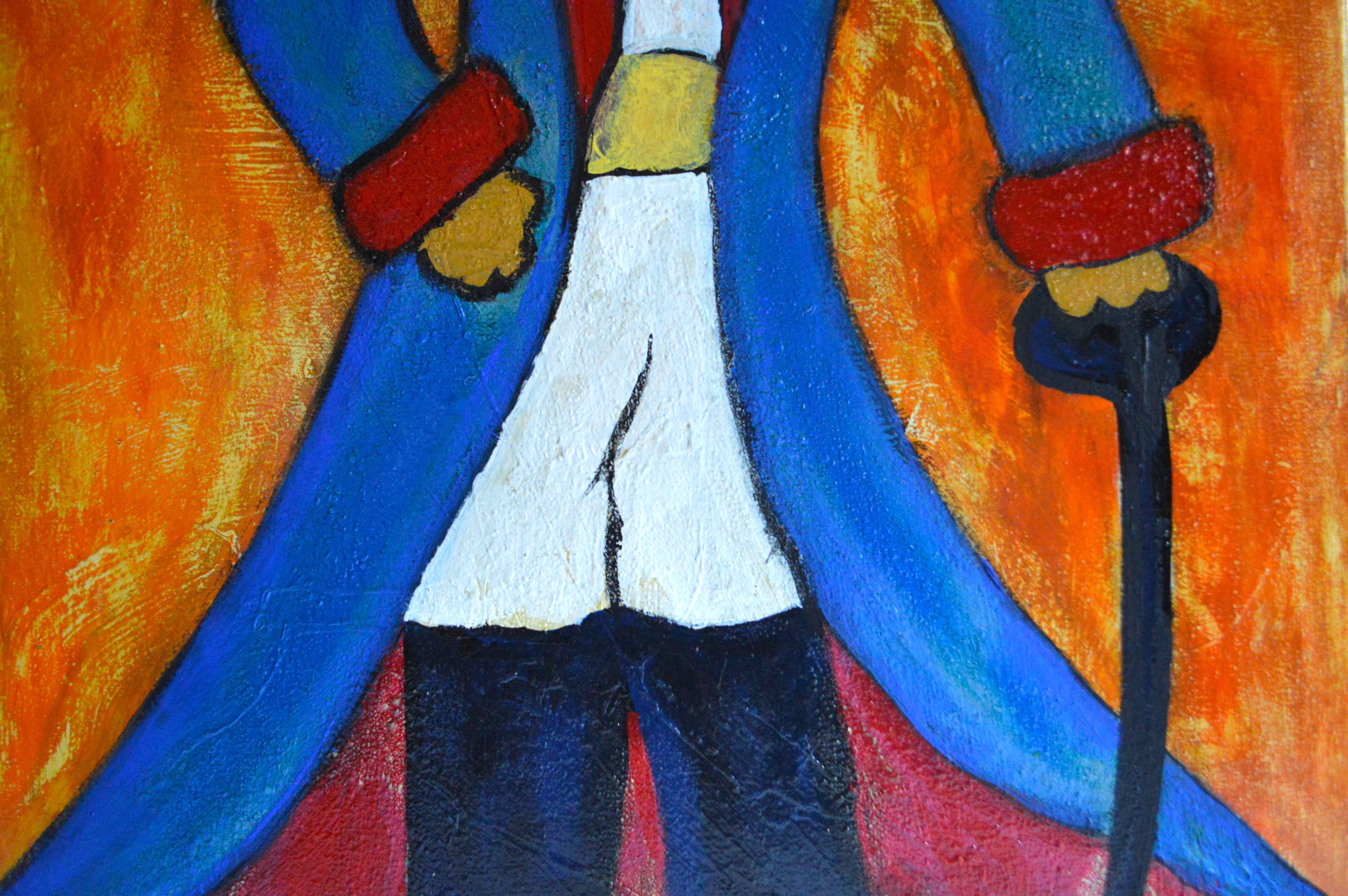 Oil on Canvas Painting of Le Petit Prince by Alex Betancourt