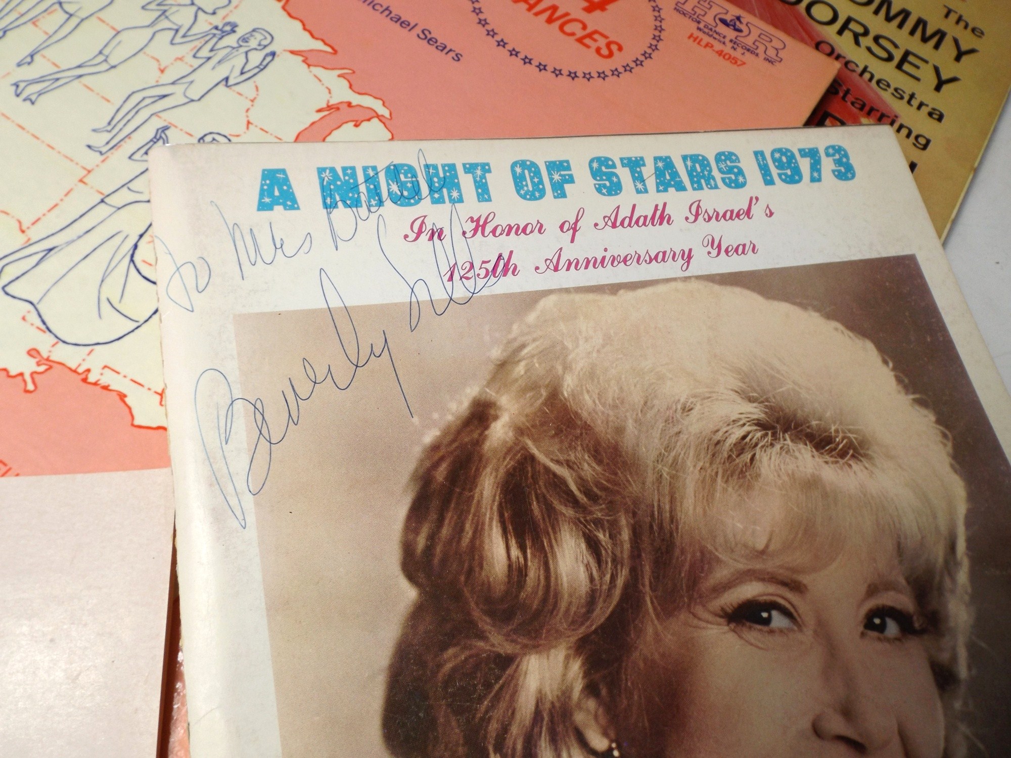 Retro Dance Albums, Musical Handbills