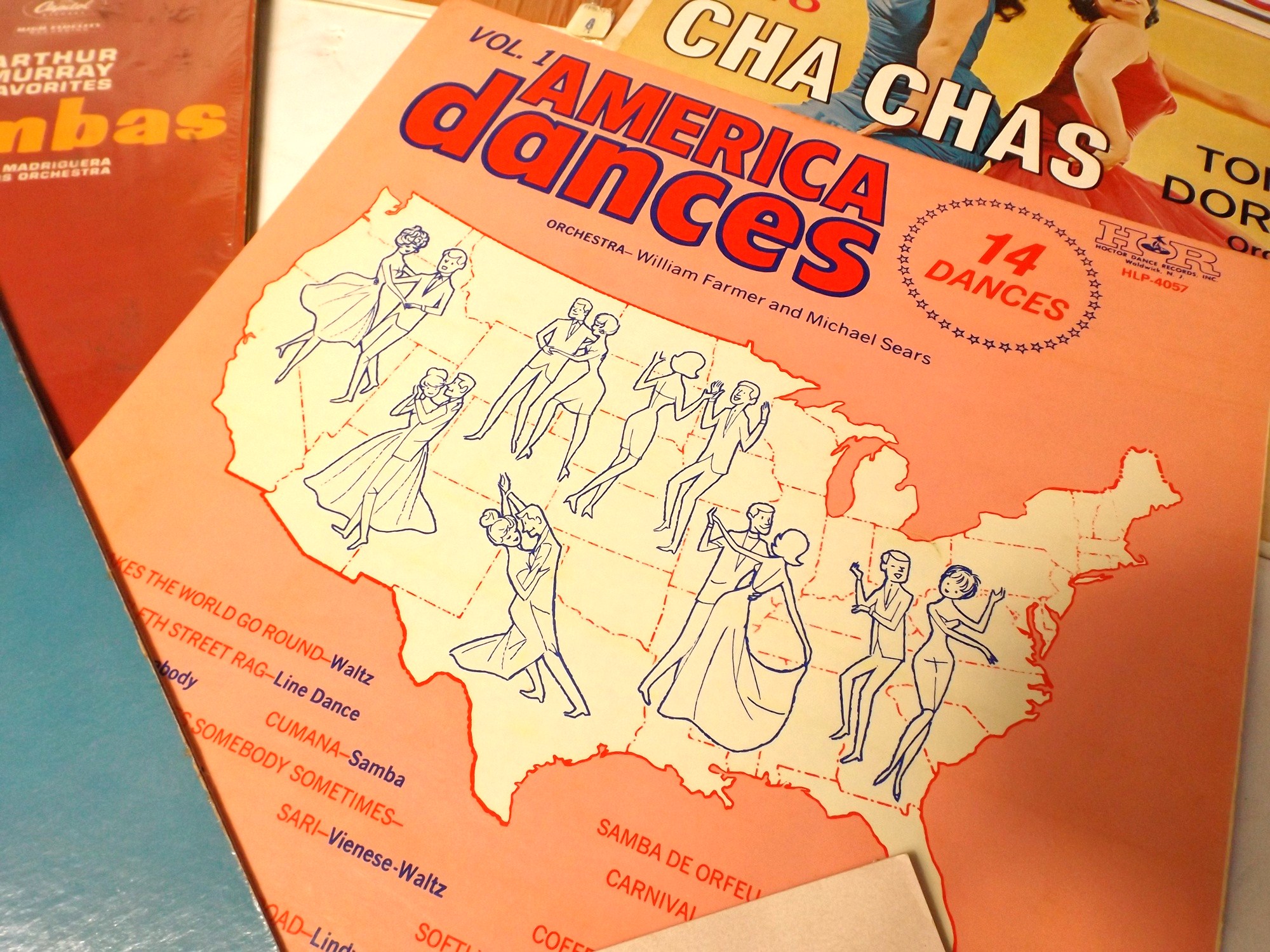 Retro Dance Albums, Musical Handbills
